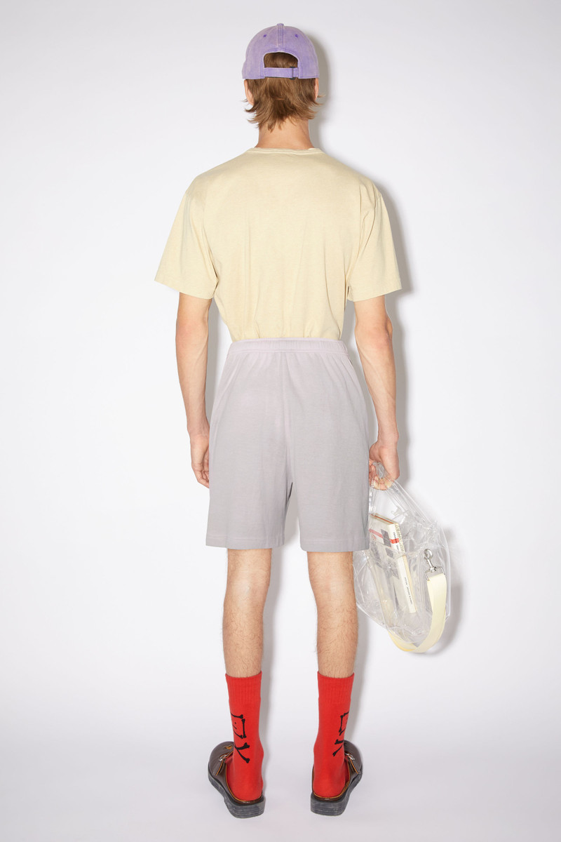 Printed shorts - Grey/purple 3