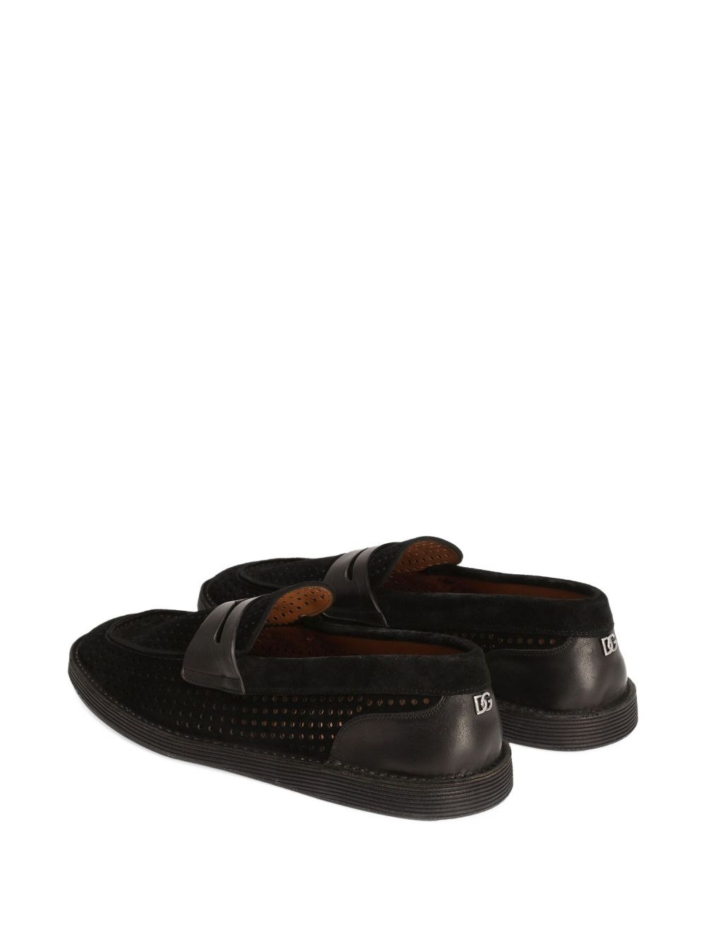 perforated loafers - 3