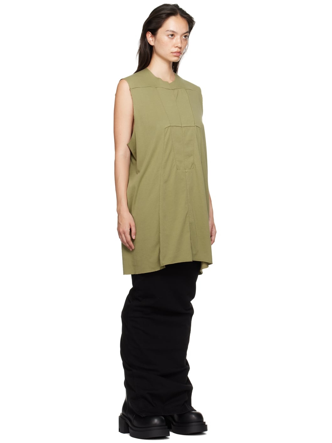 Khaki Luxor SL Tank Top - 2