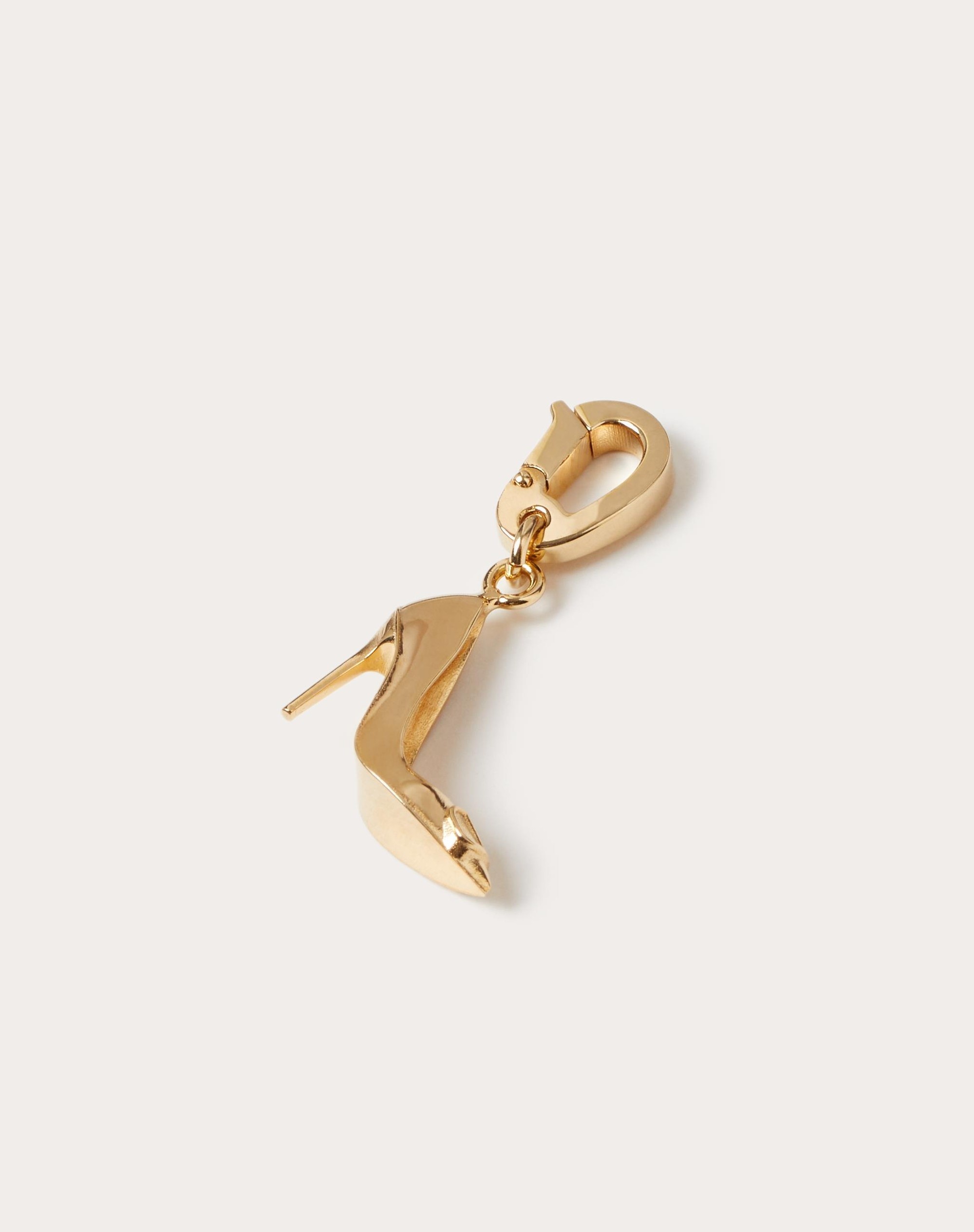 CHEZ MAISON VALENTINO VLOGO SIGNATURE SHOE CHARM IN METAL - 3