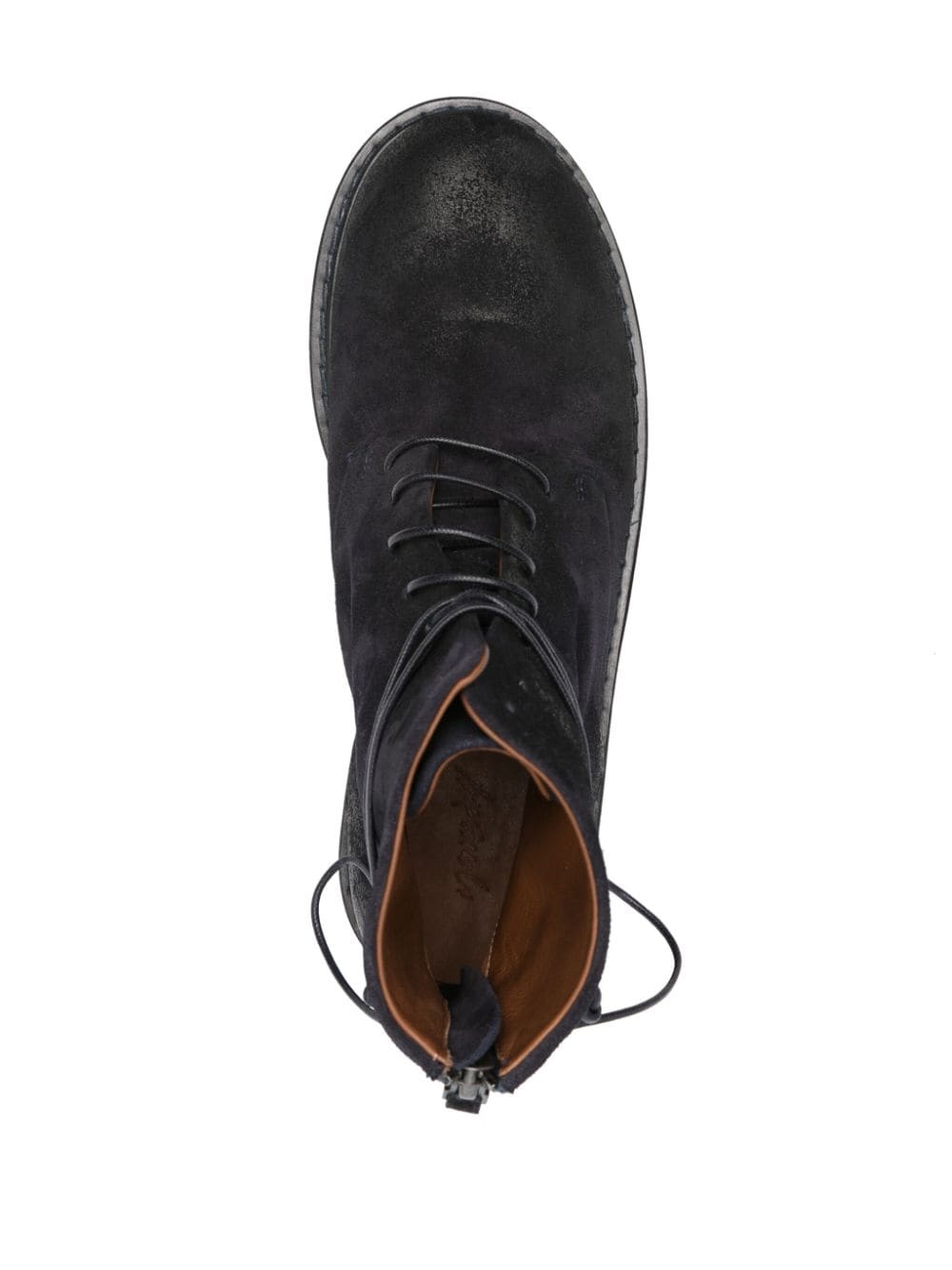 Parrucca MM2961 lace-up suede boots - 8