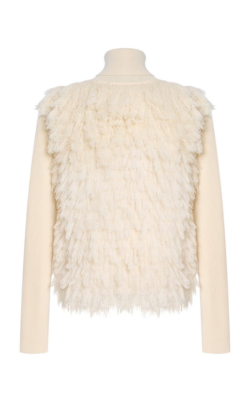The Chapin Furry Cashmere Sweater ivory 6