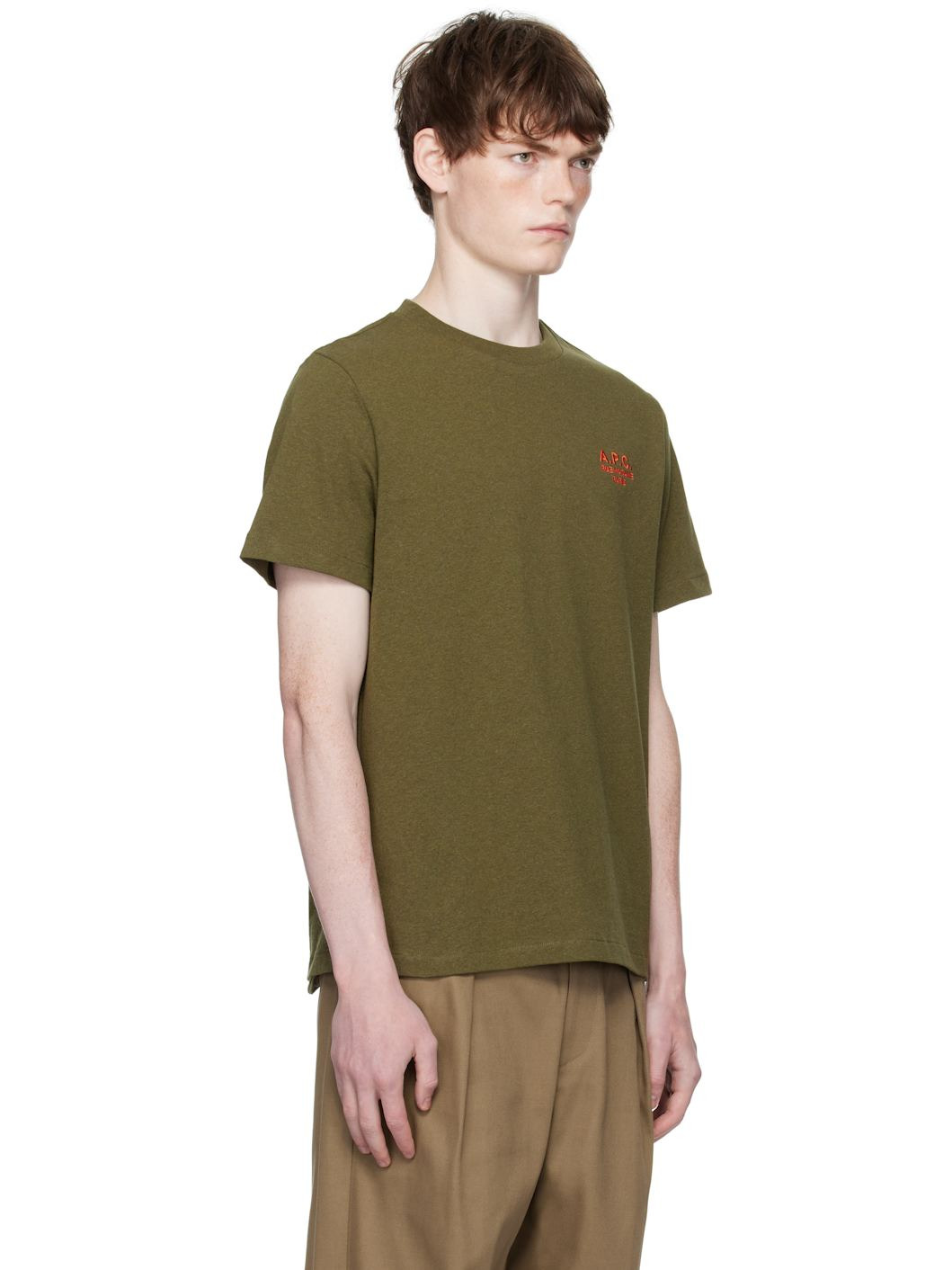 Khaki Standard 'Rue Madame' T-shirt - 2