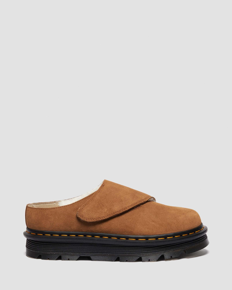 ZEBZAG ANYWAIR Warm Lined Suede Mules - 1