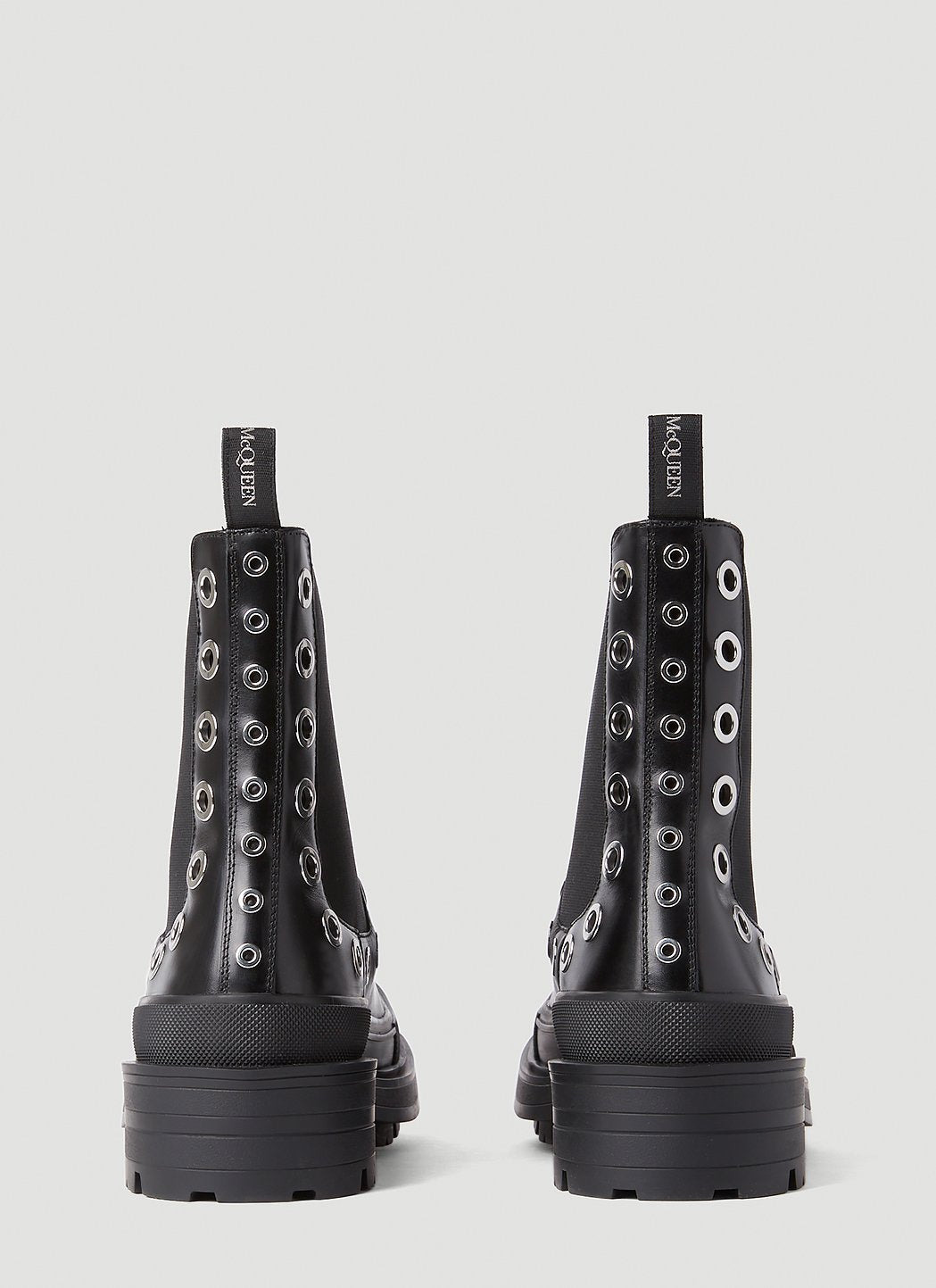Alexander Mcqueen Men Eyelet Boots - 4
