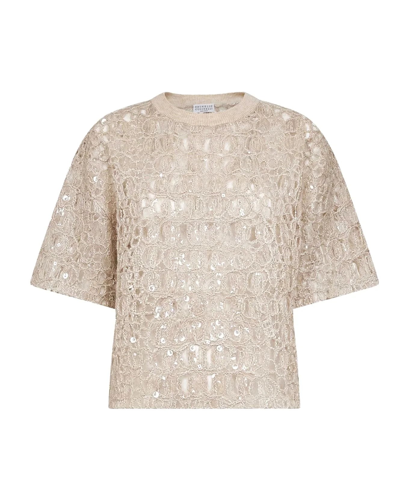 Dazzling Mohair, Silk And Linen Sweater - 1