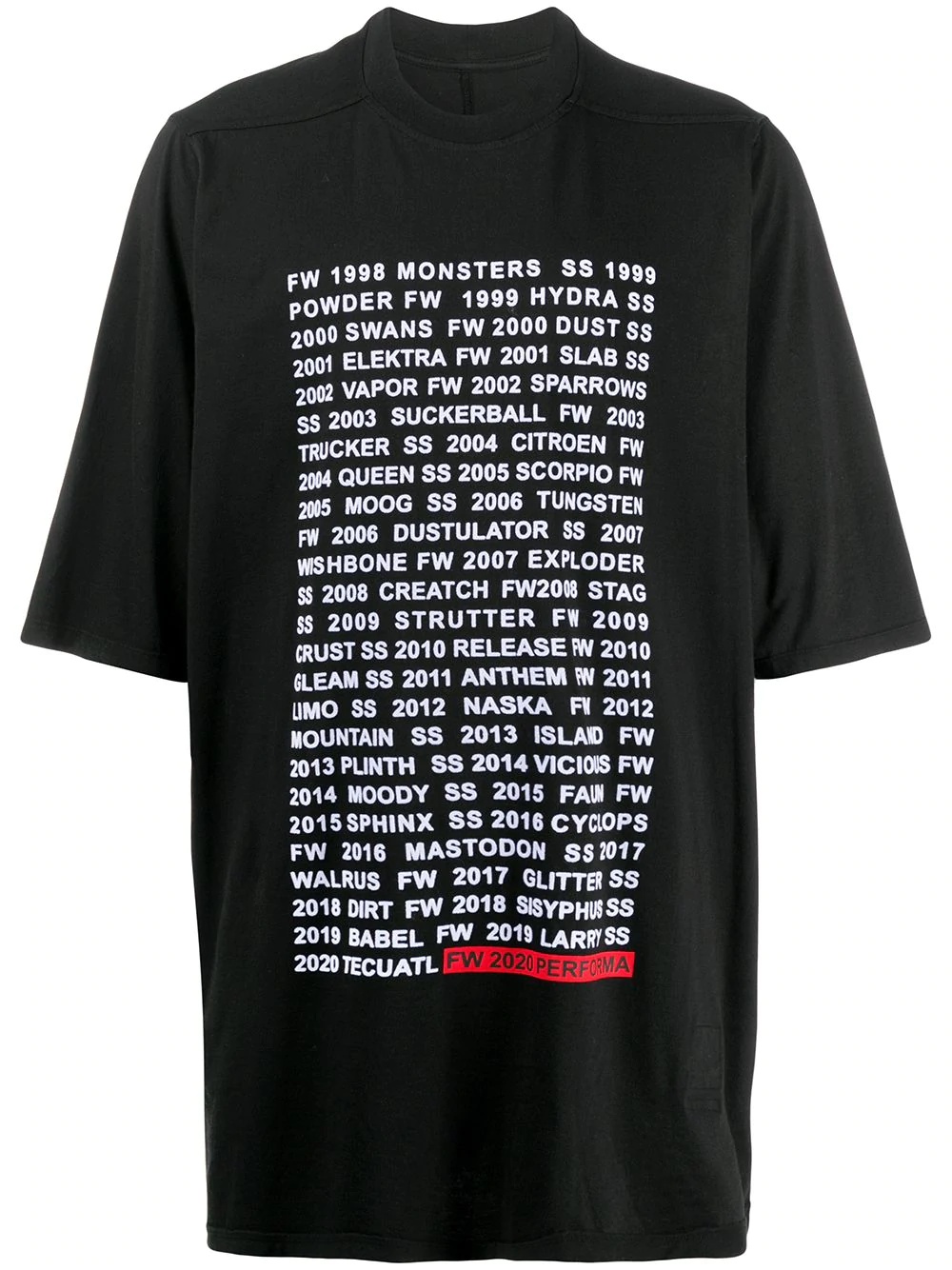 Performa oversized T-shirt - 1