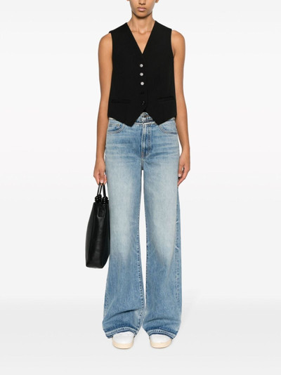 AMIRI high-waisted wide-leg jeans outlook