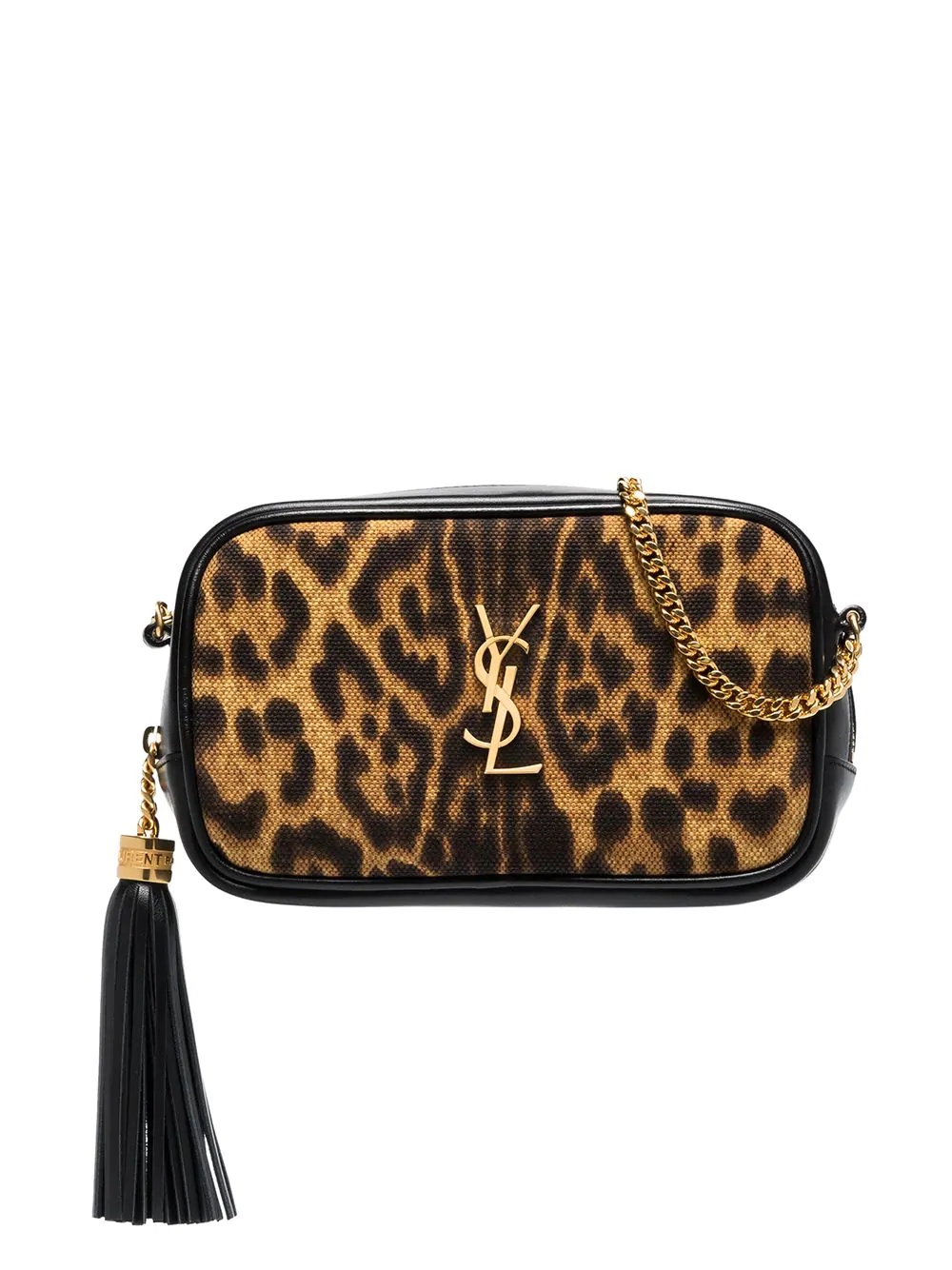 Toy Lou leopard-print leather mini bag - 1