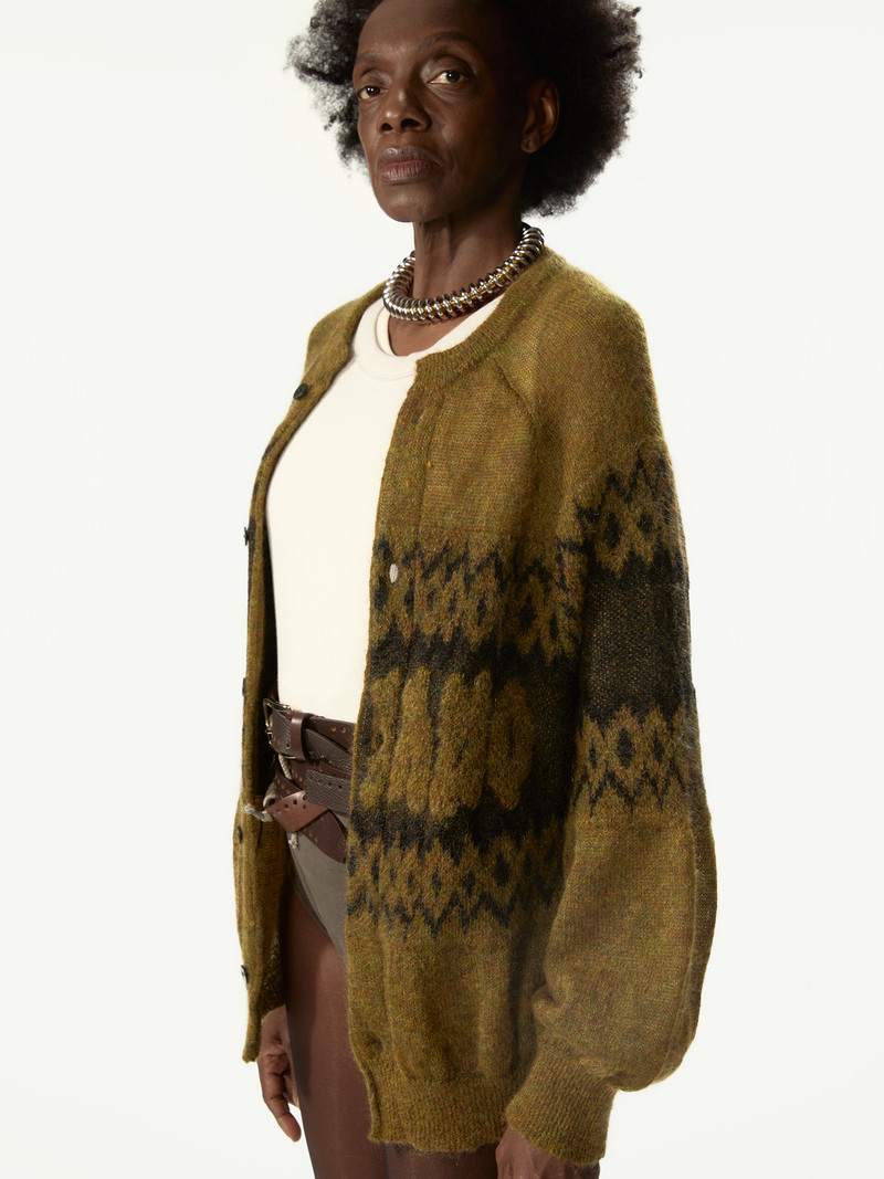 MAGLIANO Christmas Sweater Rave Yellow outlook