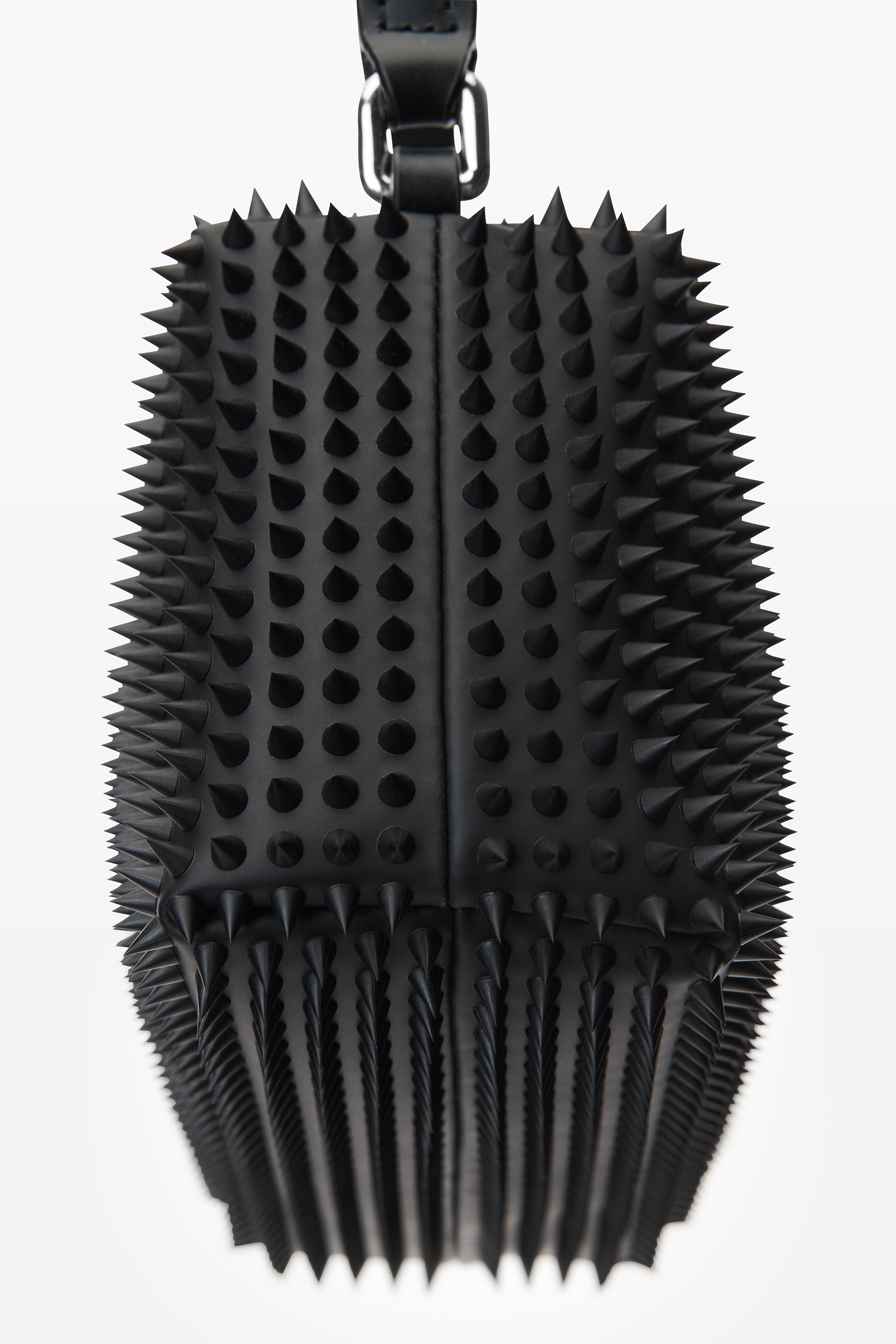 ★Alexander Wang★ ブラック Rubberized Spikes コインポーチ Alexander Wang heiress pouch in rubberized spikes | REVERSIBLE