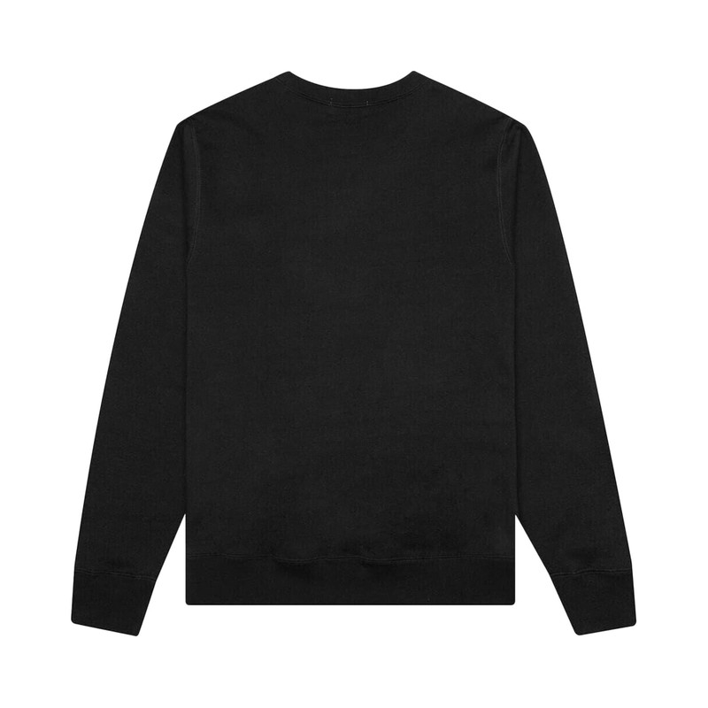 A BATHING APE® BAPE Ape Head Crewneck 'Black' outlook