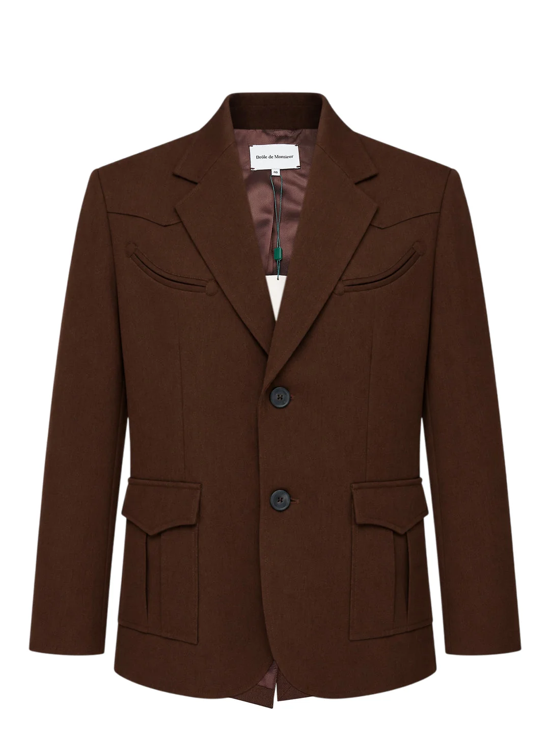 Western Single-Breasted Jacket - 1