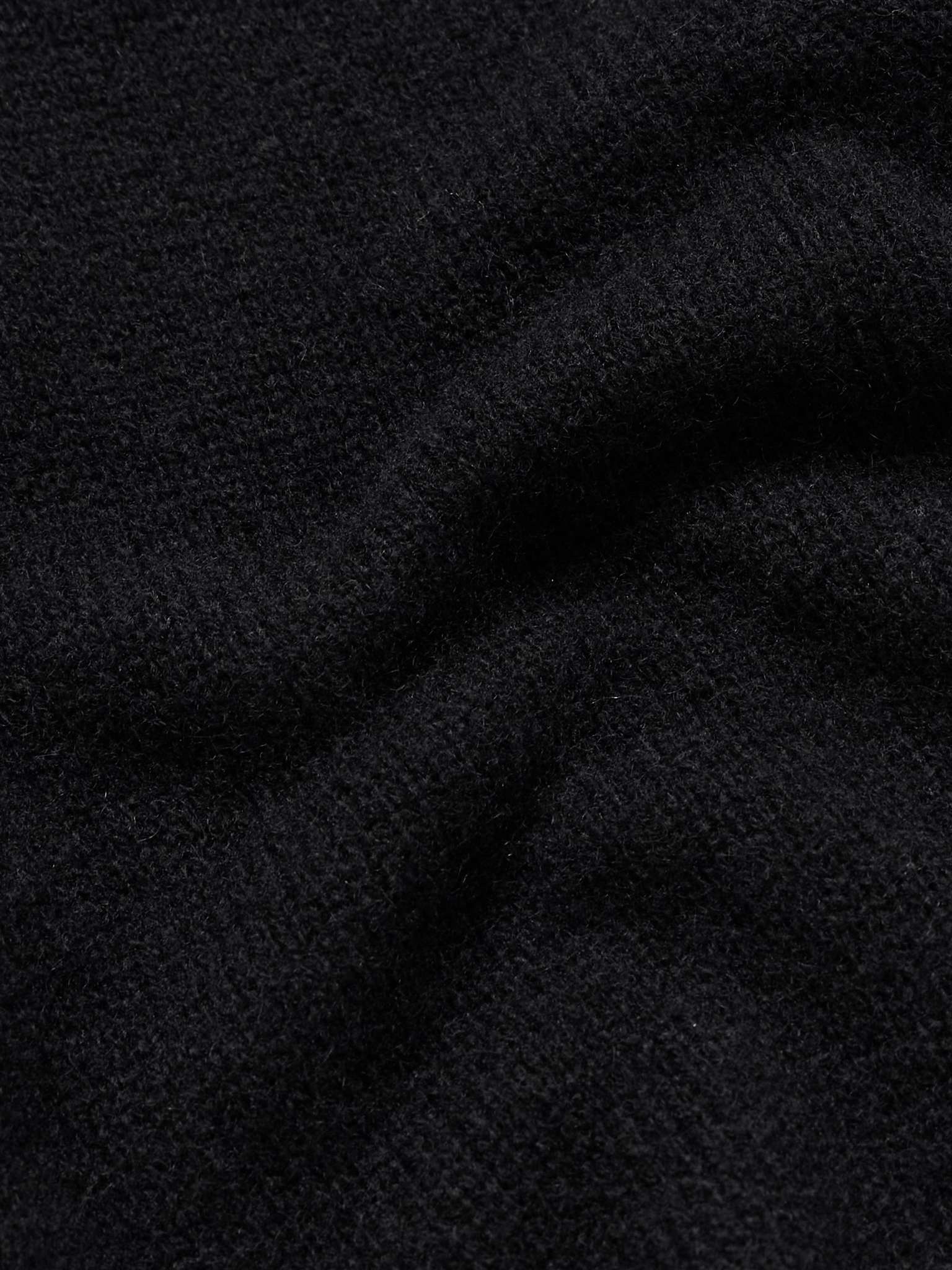 Cropped Shetland Wool and Cashmere-Blend Cardigan - 3