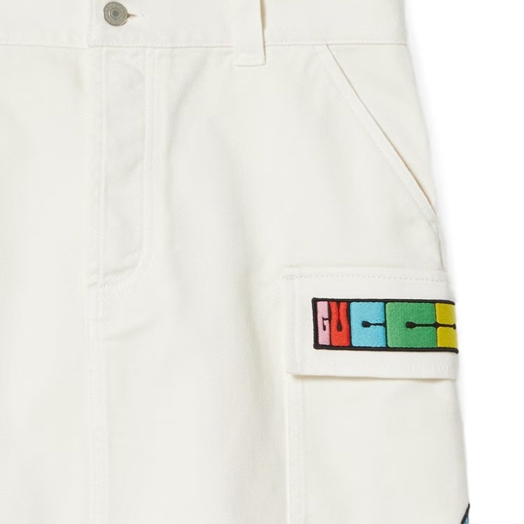 (WMNS) Gucci Mini Skirt With Gucci Patches 'Ivory' 783945-XDCXX-9200 - 6