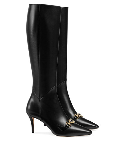 GUCCI Zumi high boots outlook