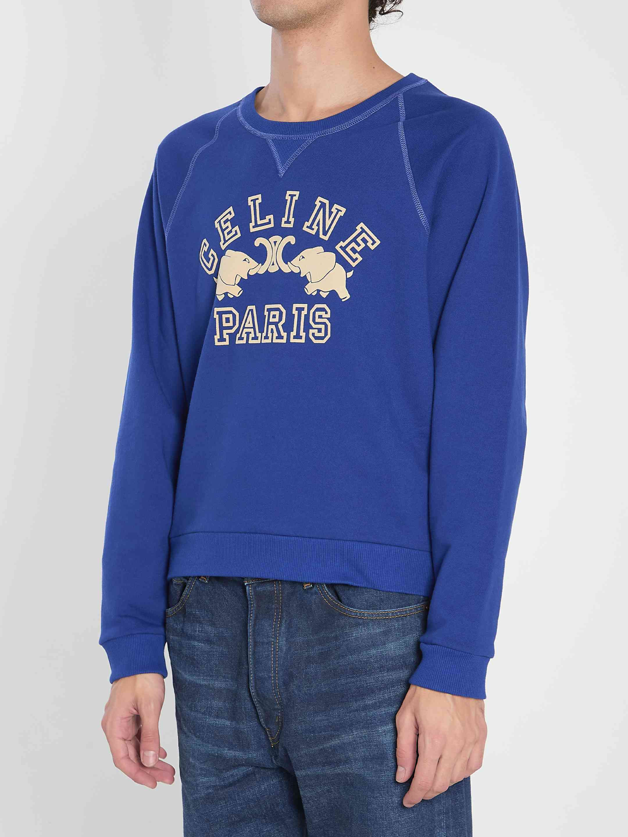 Celine Men Celine Paris Sweatshirt - 2