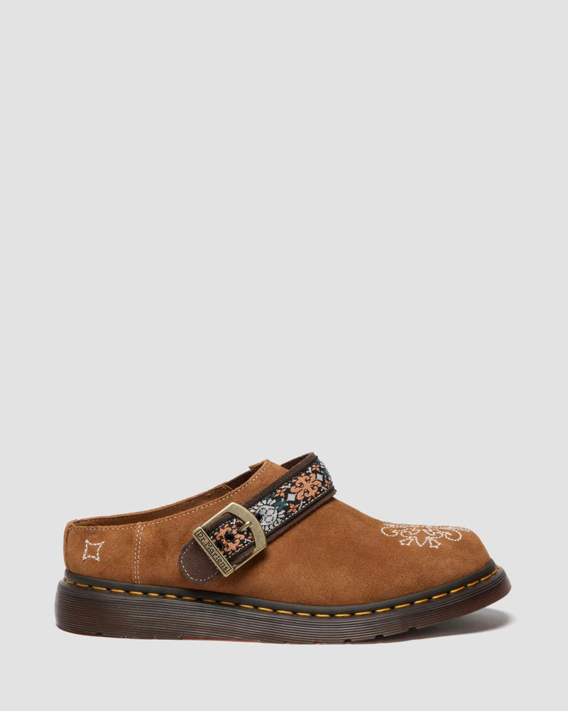 Isham Suede and Jacquard Mules 1