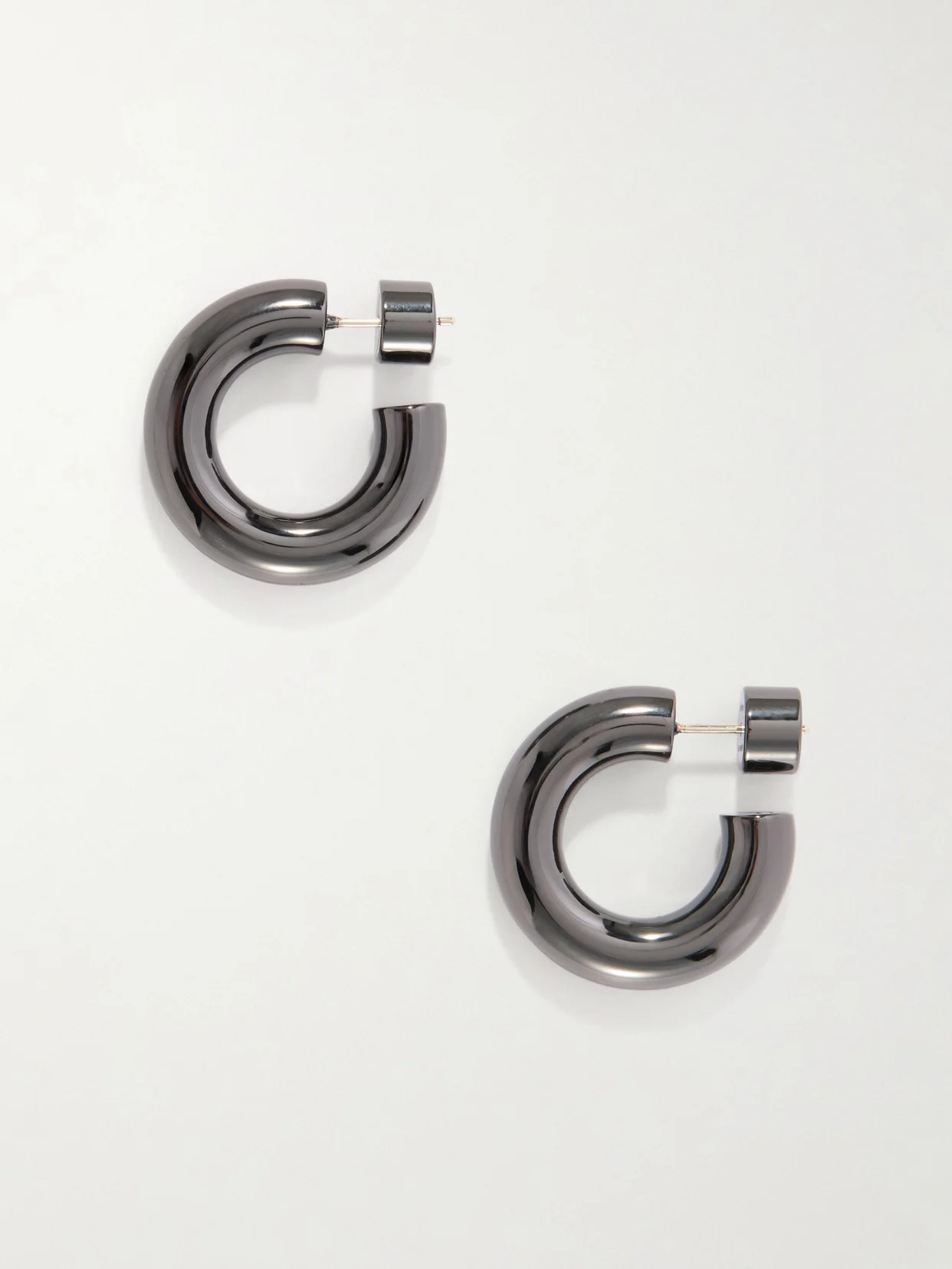 Natasha Micro Rhodium-plated Earrings - 1