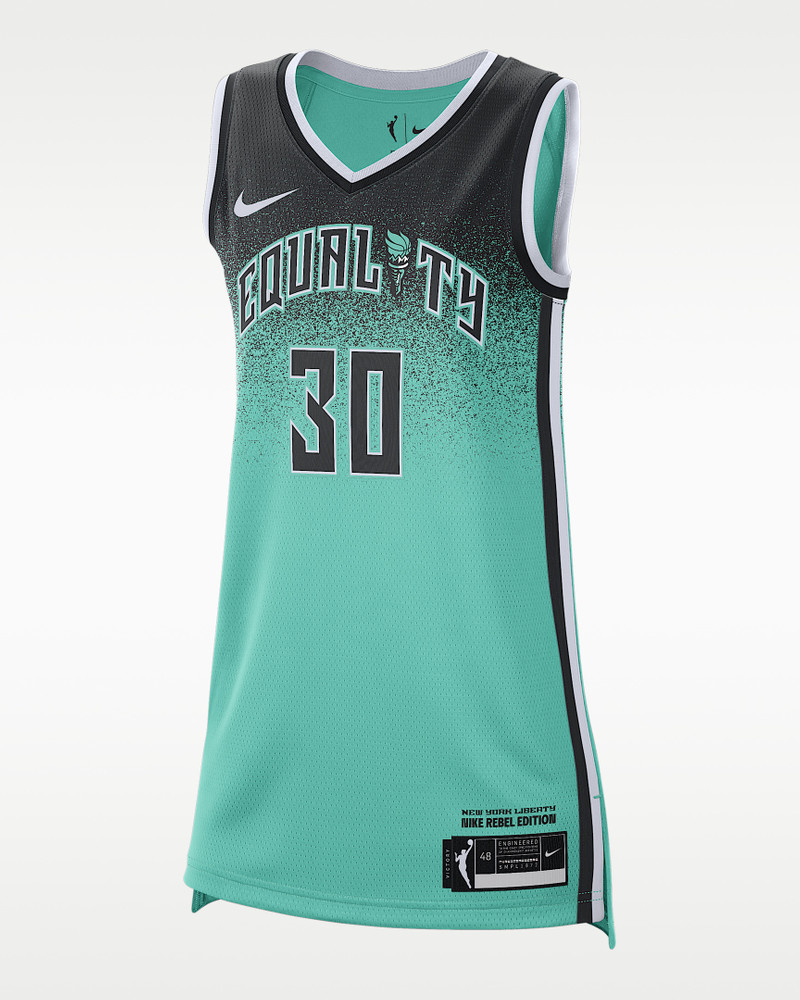 Breanna Stewart New York Liberty 2023 Nike Women's Dri-FIT WNBA Victory Jersey 1