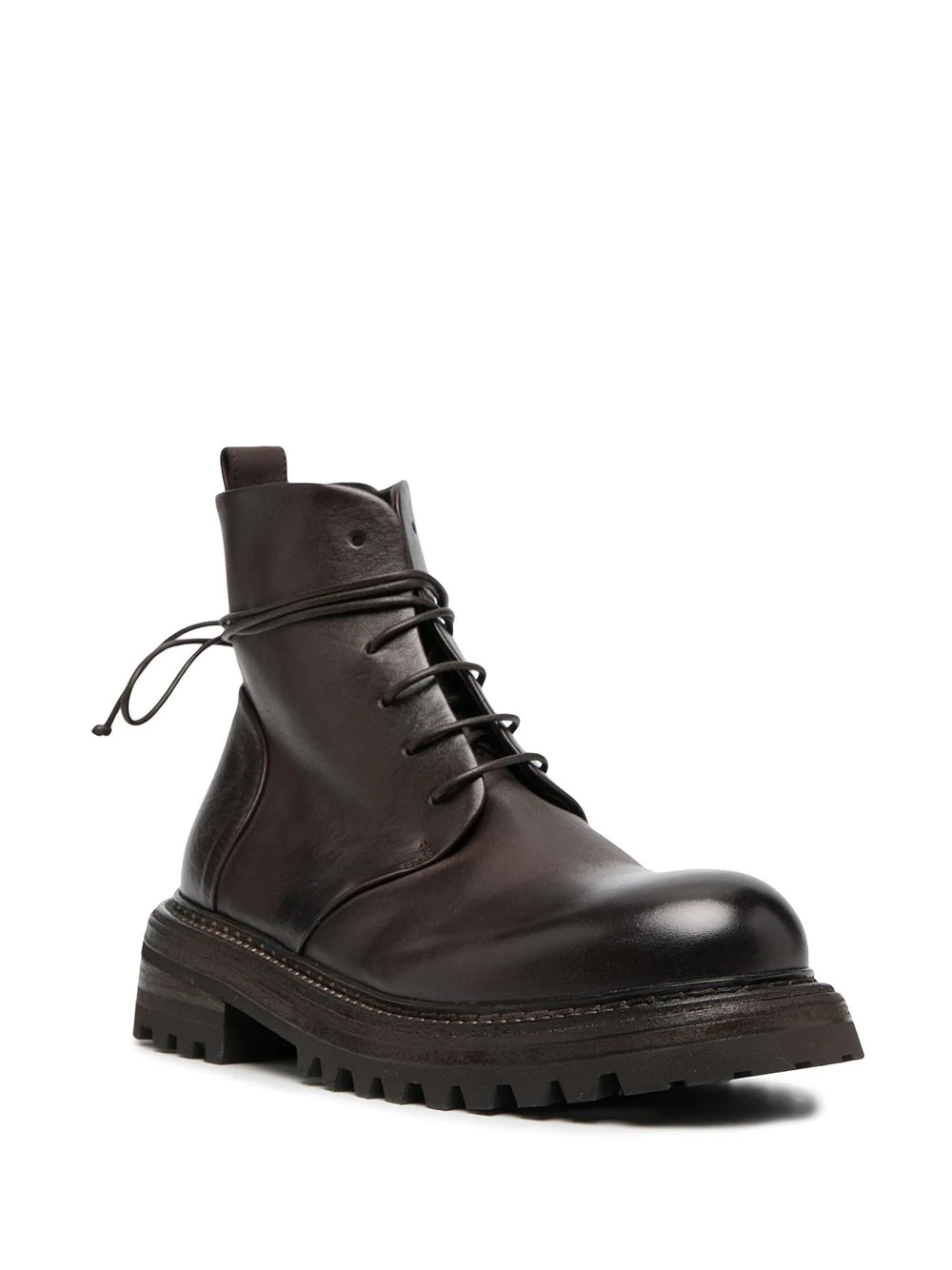 military-style lace-up boots - 2