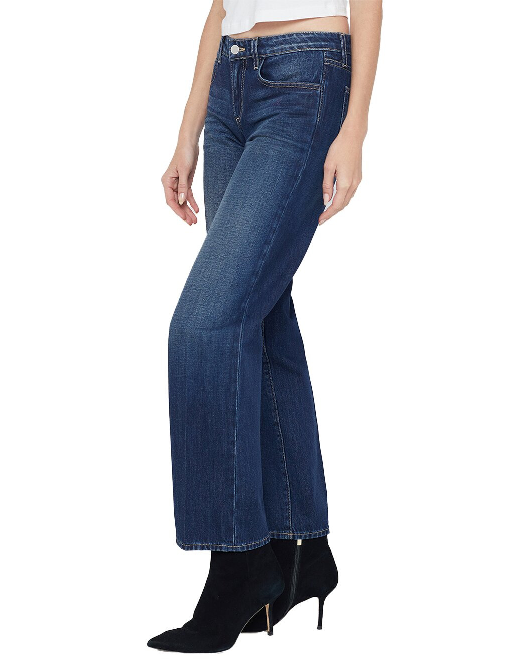 L'AGENCE Tatum Low-Rise Stovepipe Jean - 3