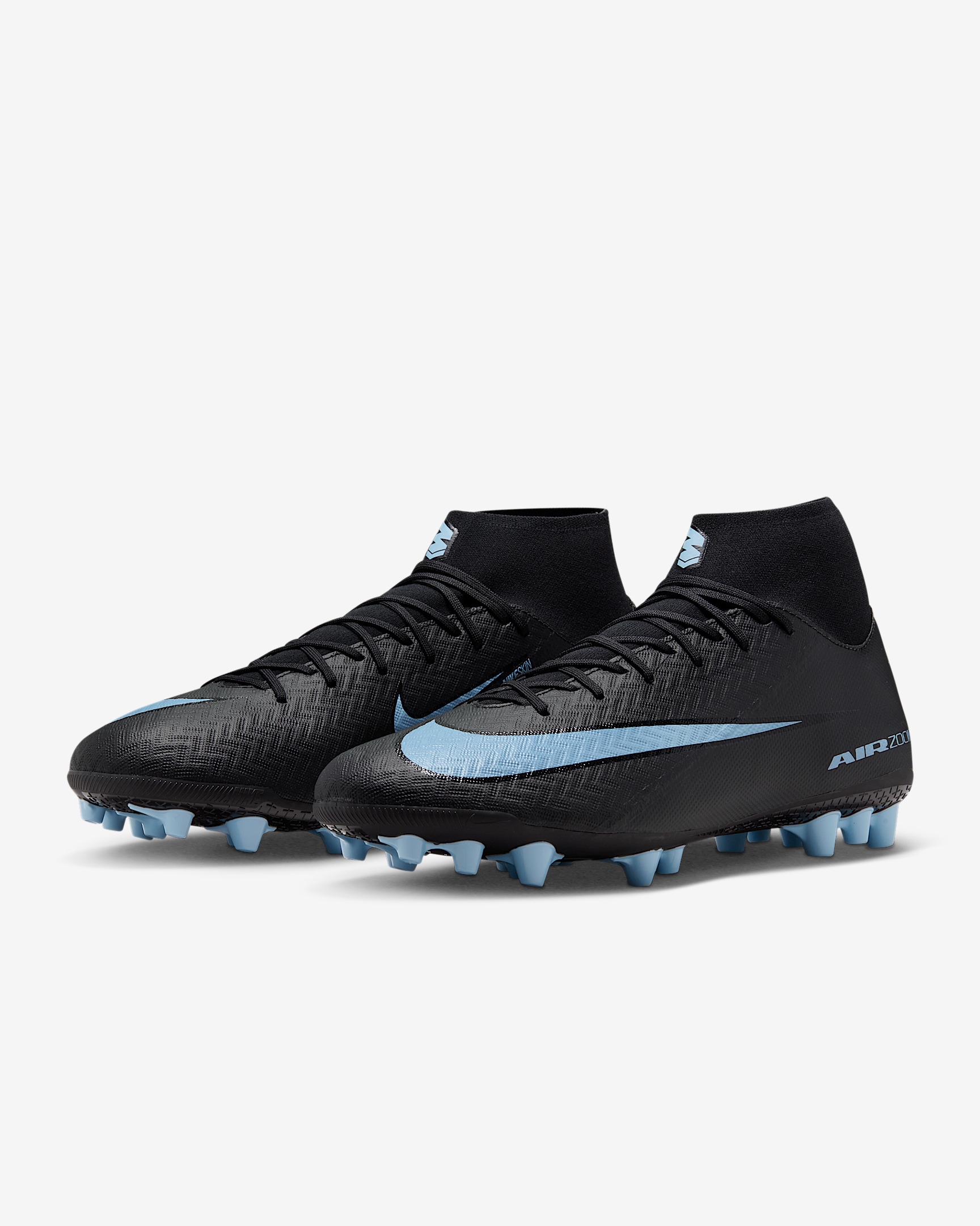 Nike Mercurial Superfly 10 Academy Artificial-Grass High-Top Soccer Cleats - 5
