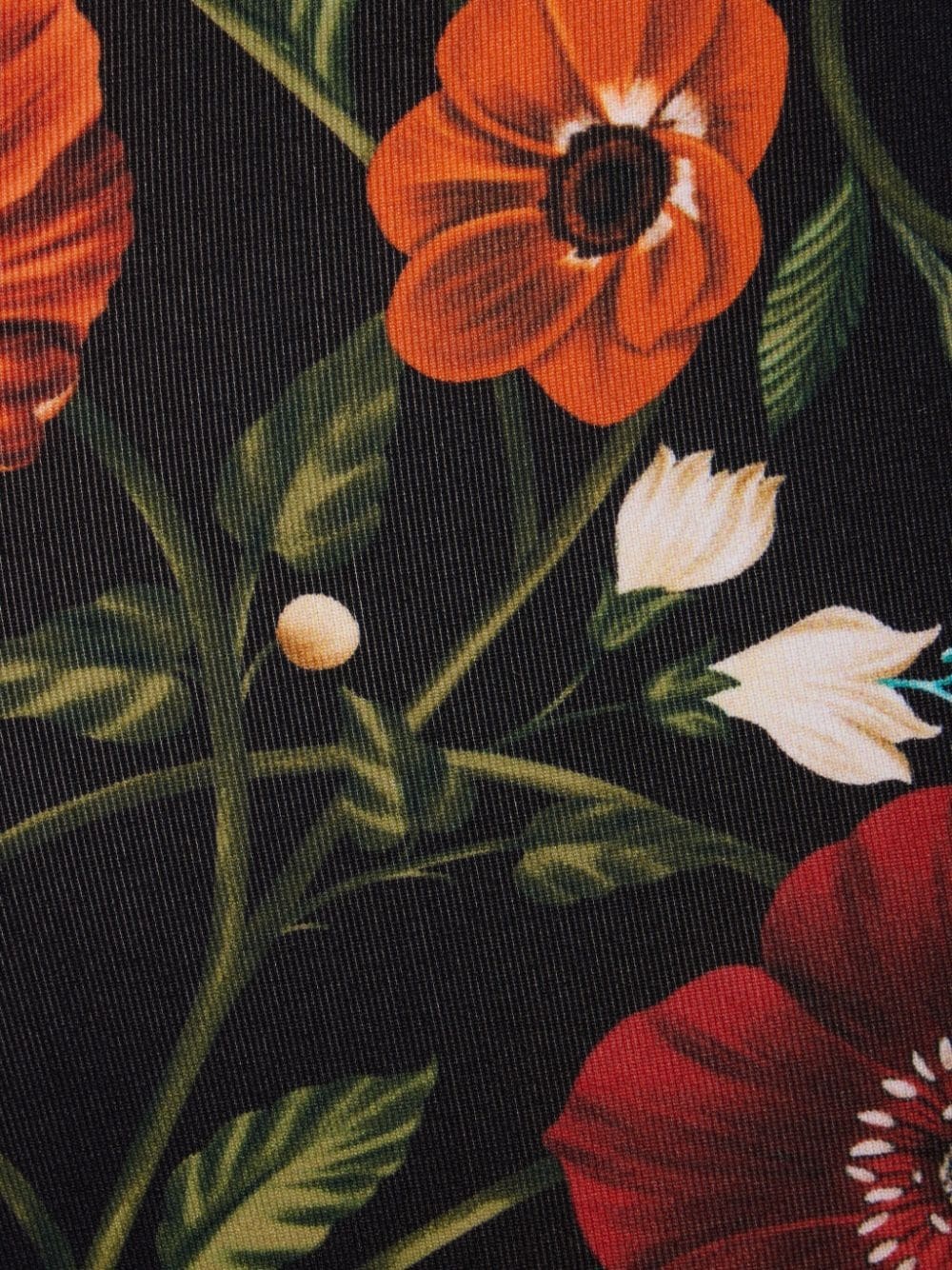 floral-print leggings - 4