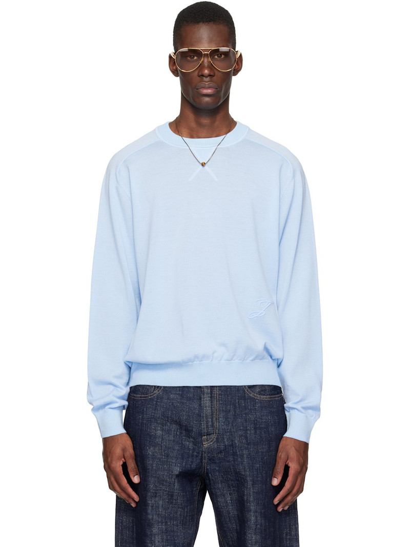Blue 'The J' Sweater 1