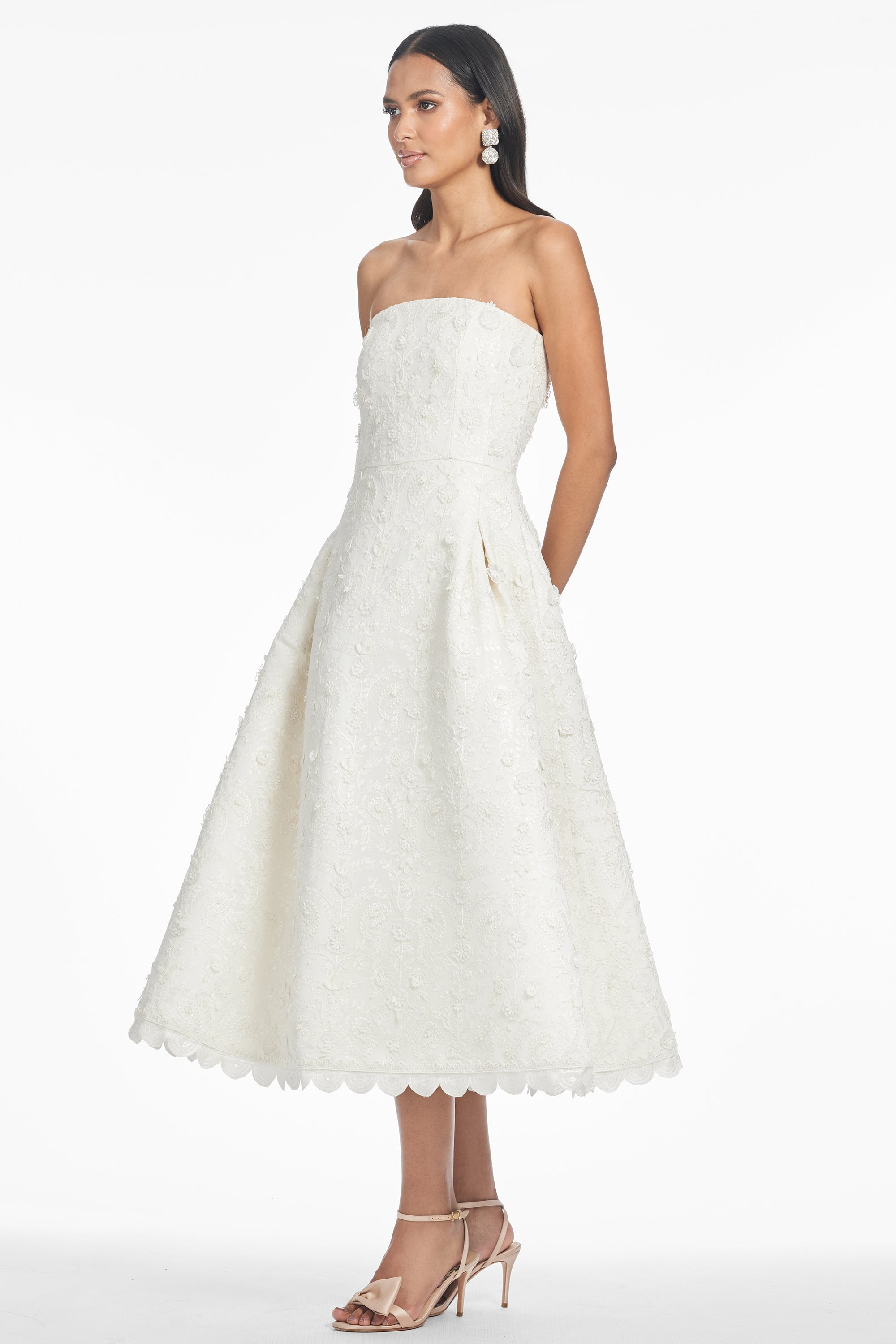 SHAY DRESS - IVORY - 4