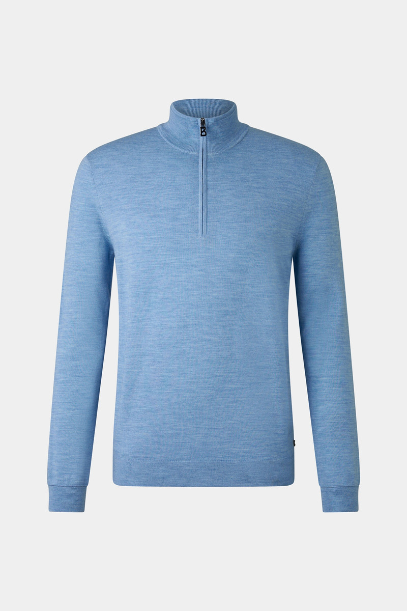 Virgin wool troyer Ouri in Light blue 1