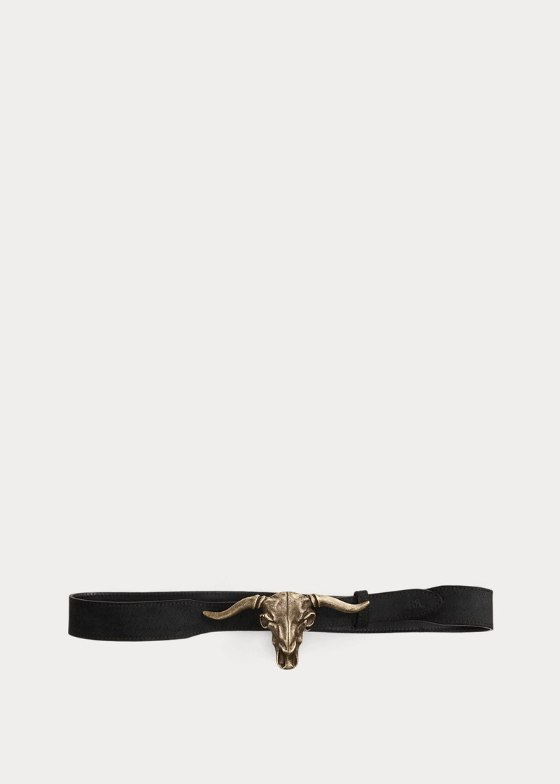 RRL by Ralph Lauren Limited-Edition Roughout Suede Belt outlook