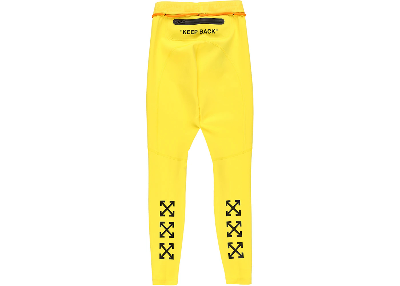OFF-WHITE x Nike Women's Running Tight Yellow - 2