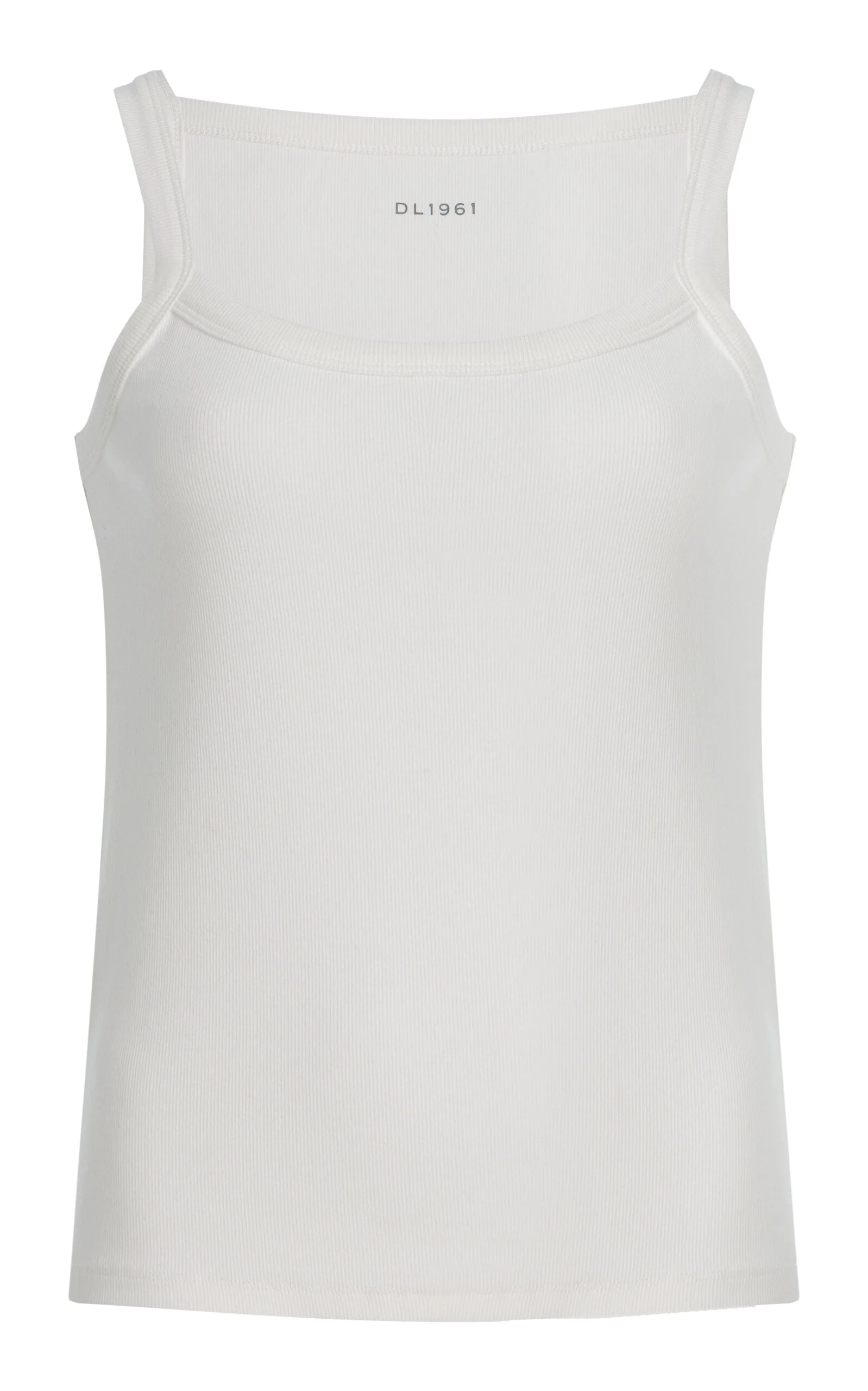 Ribbed Cotton Tank - 1