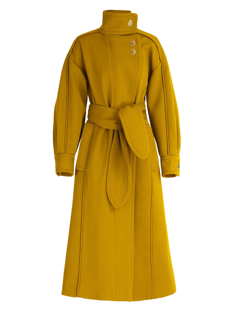 CELESTIAL FUNNEL NECK COAT 1