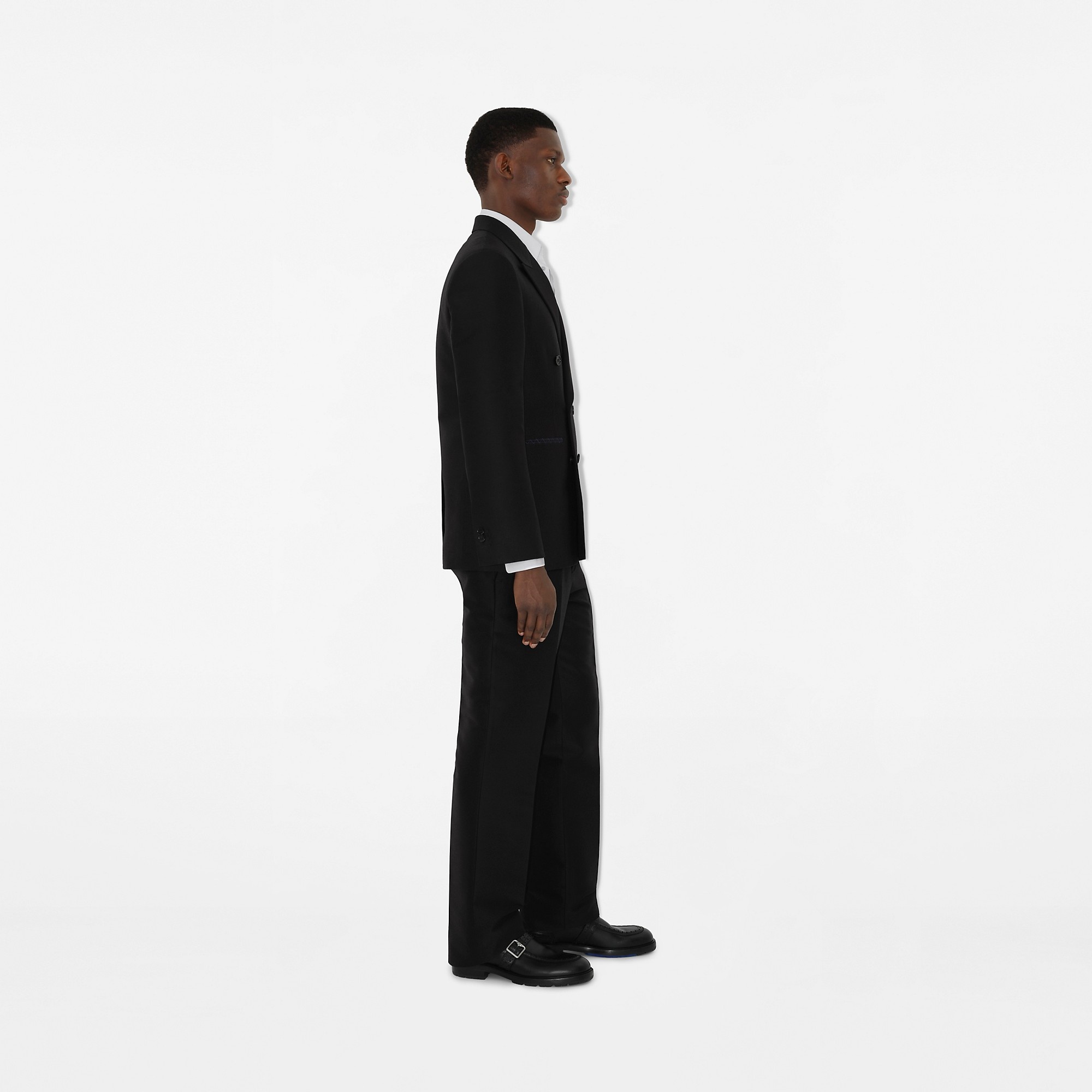 Wool Silk Tailored Trousers - 3