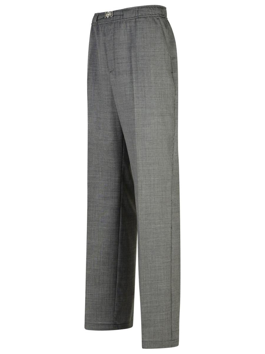 Versace VERSACE GREY VIRGIN WOOL TROUSERS - 2