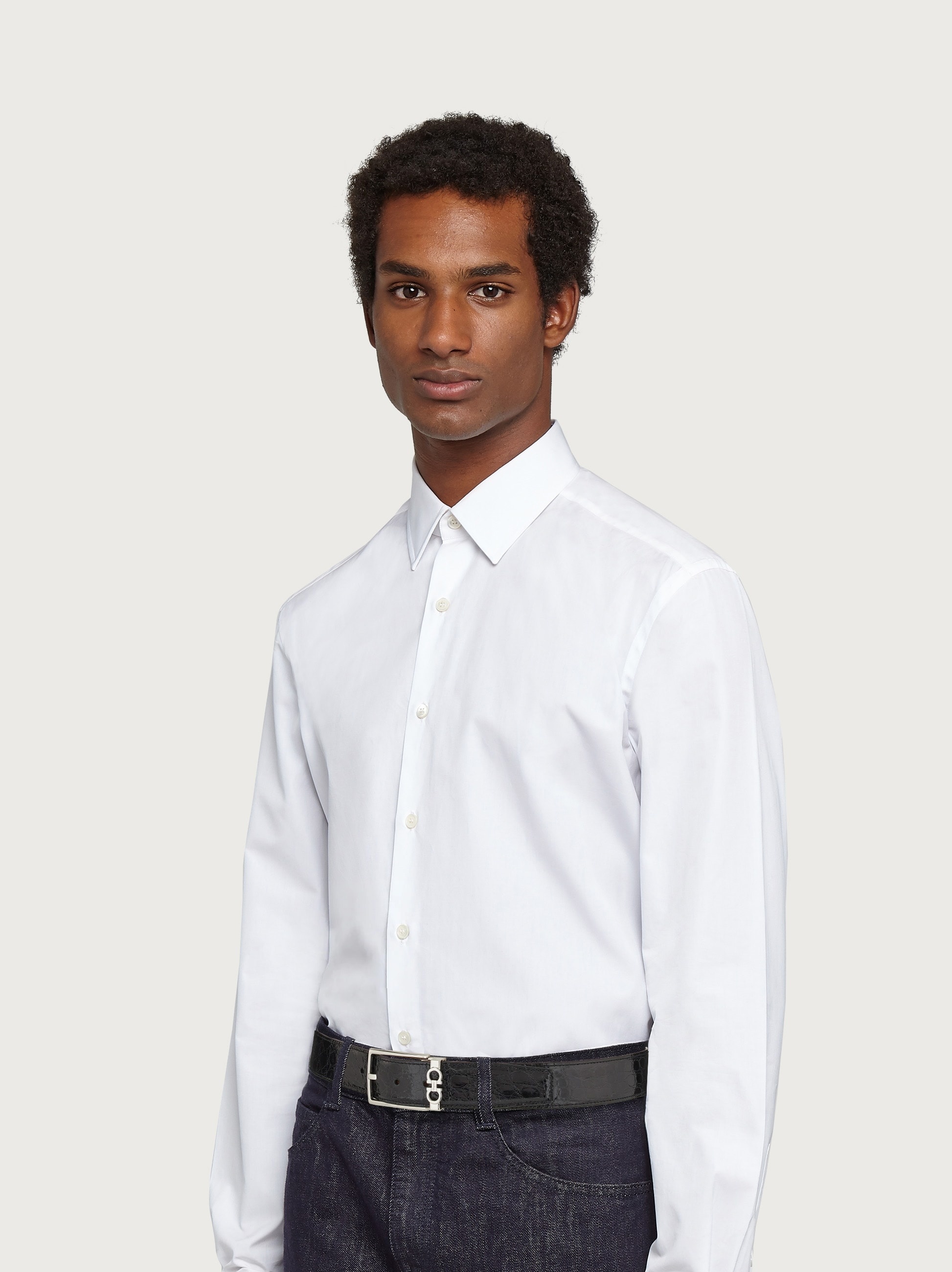 Adjustable Gancini belt - 4
