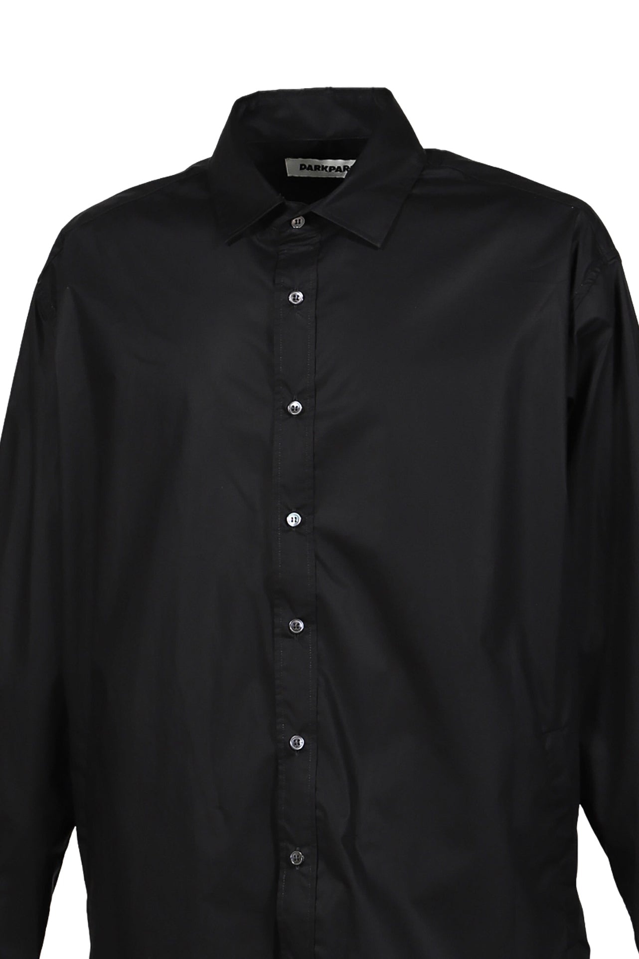 DAMON - POPELINE SHIRT / BLK - 4