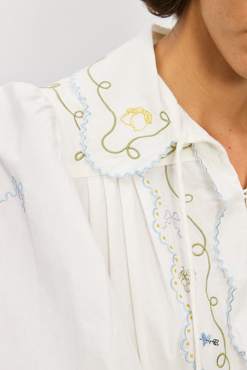 Giulia Embroidered Midi Dress 5