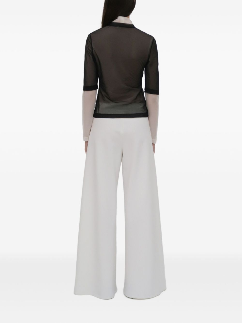 bias-cut trousers - 4