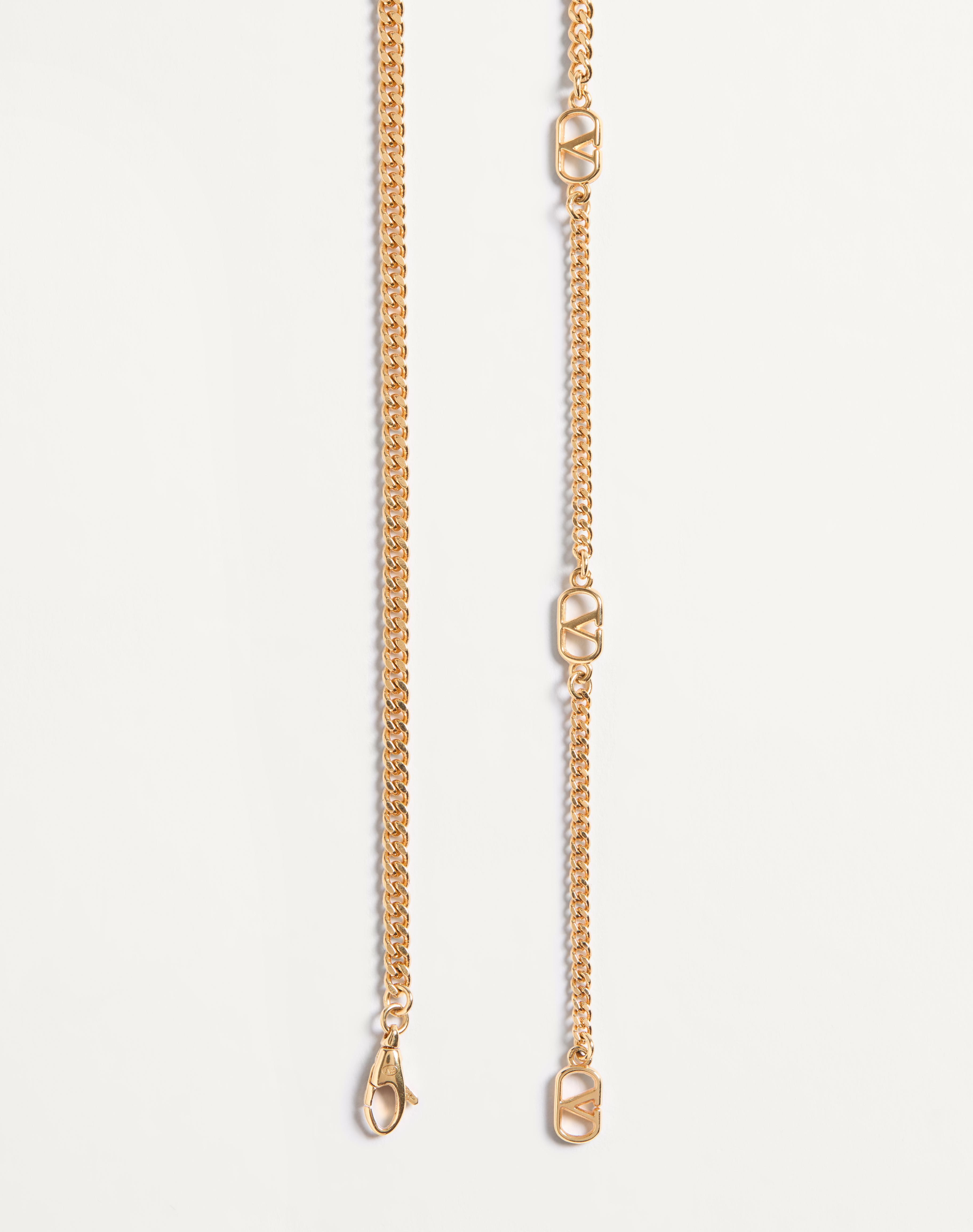 LE CHAT DE LA MAISON NECKLACE IN METAL, NYLON AND SWAROVSKI® CRYSTALS - 5