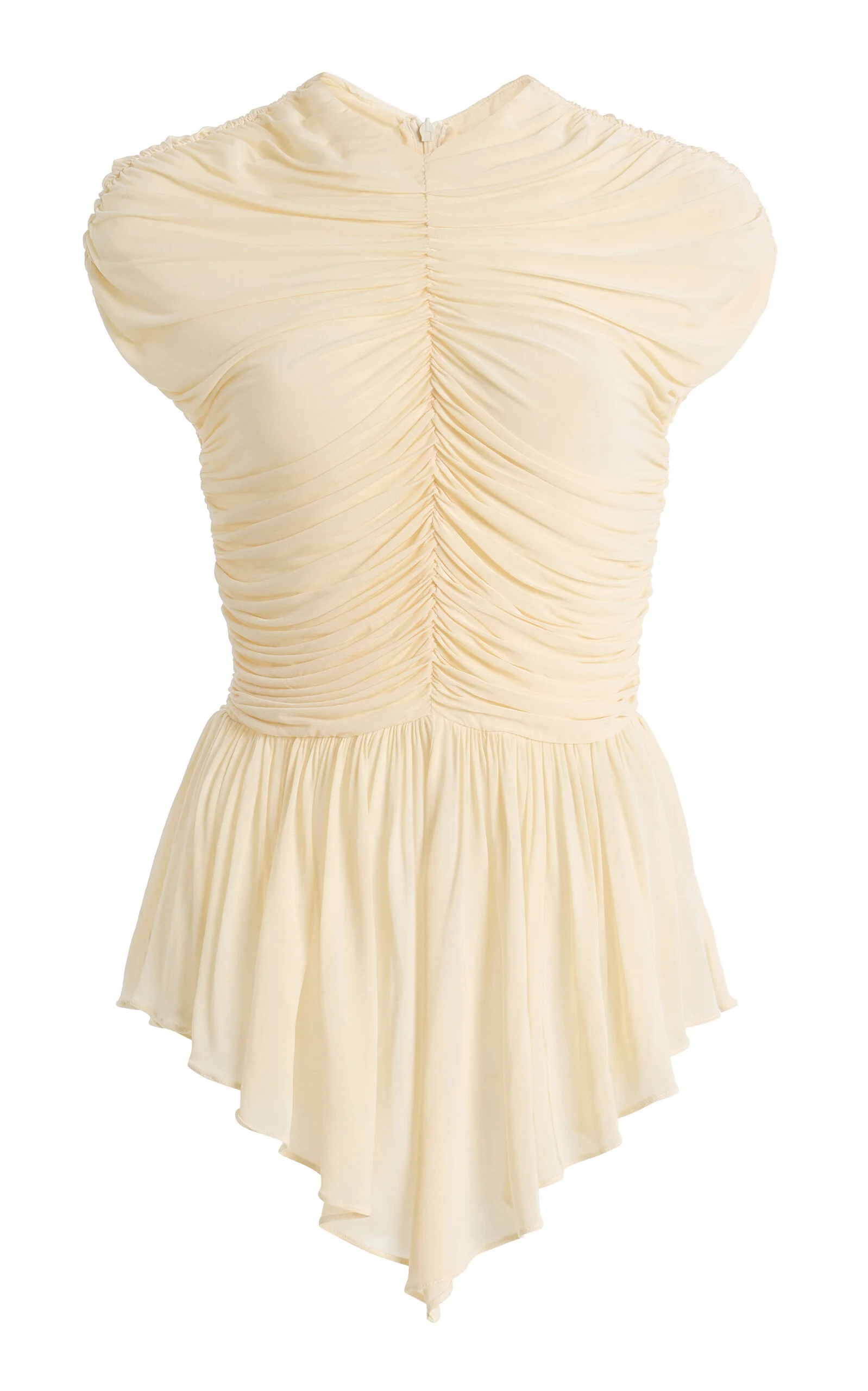 Gabor Ruffled Jersey Top white - 1