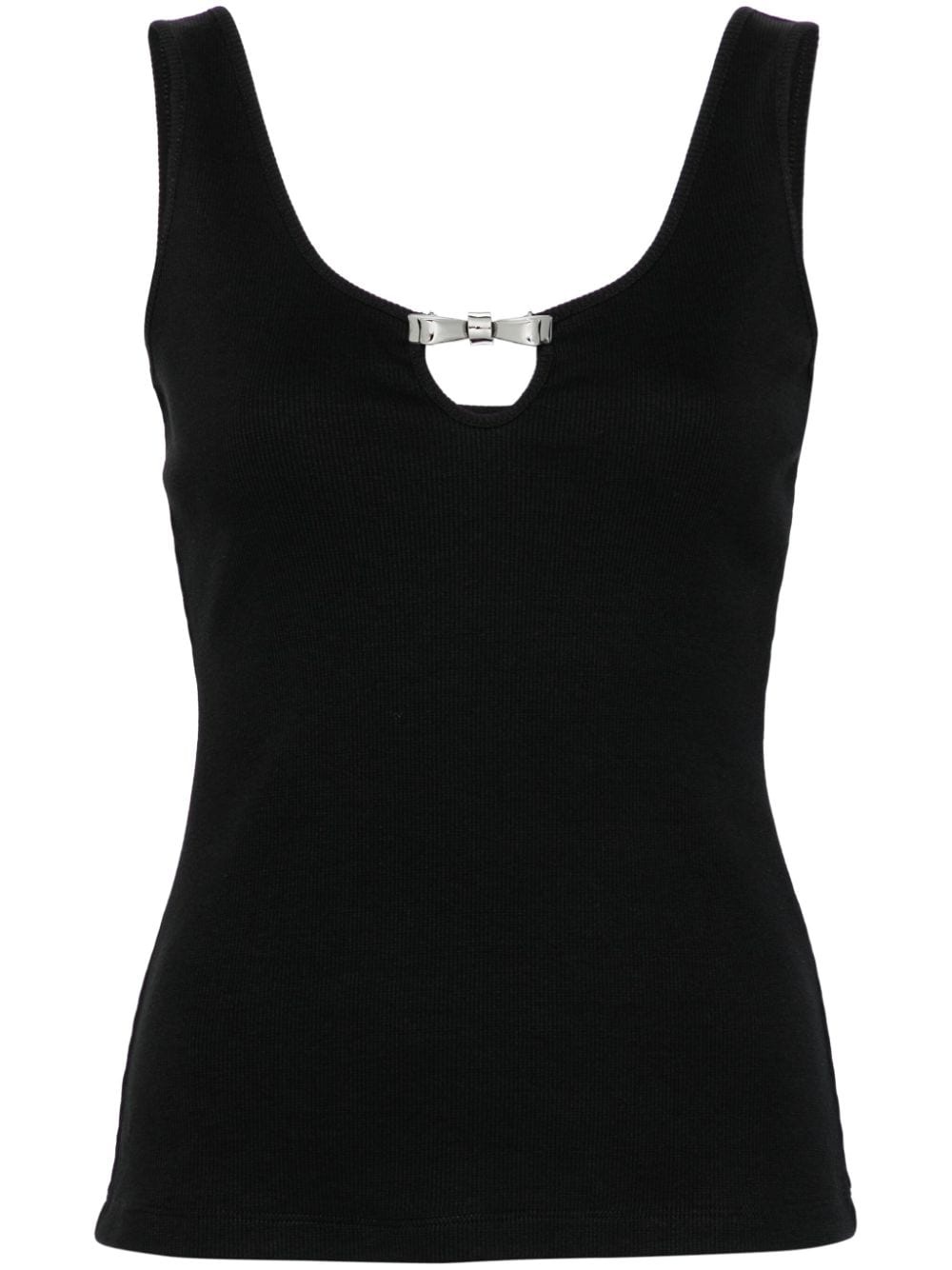 bow-detail tank top - 1