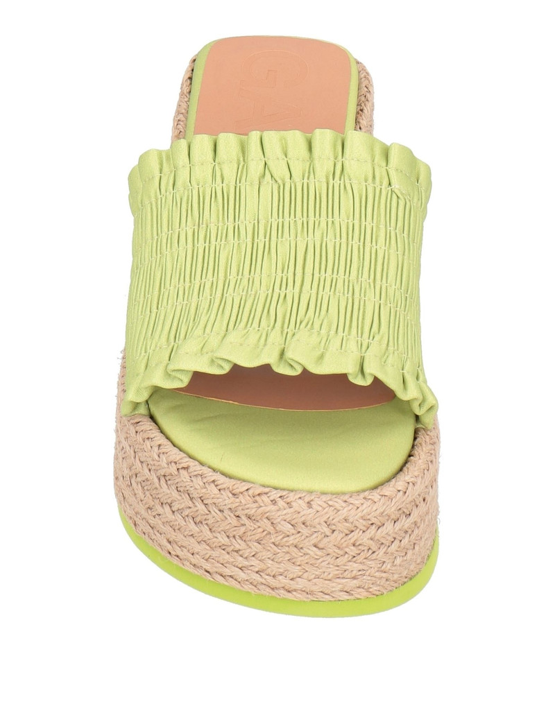 Acid green Women's Espadrilles 4