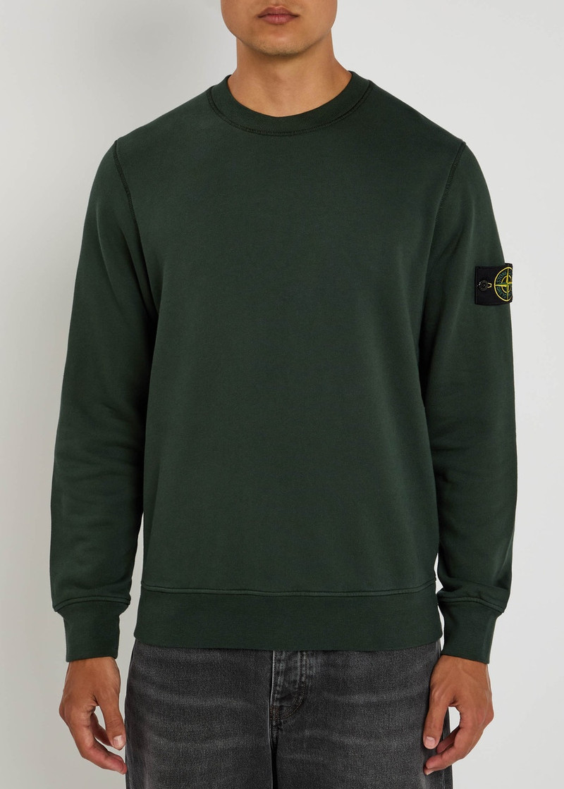 Stone Island Stone Island Logo Cotton Sweatshirt outlook