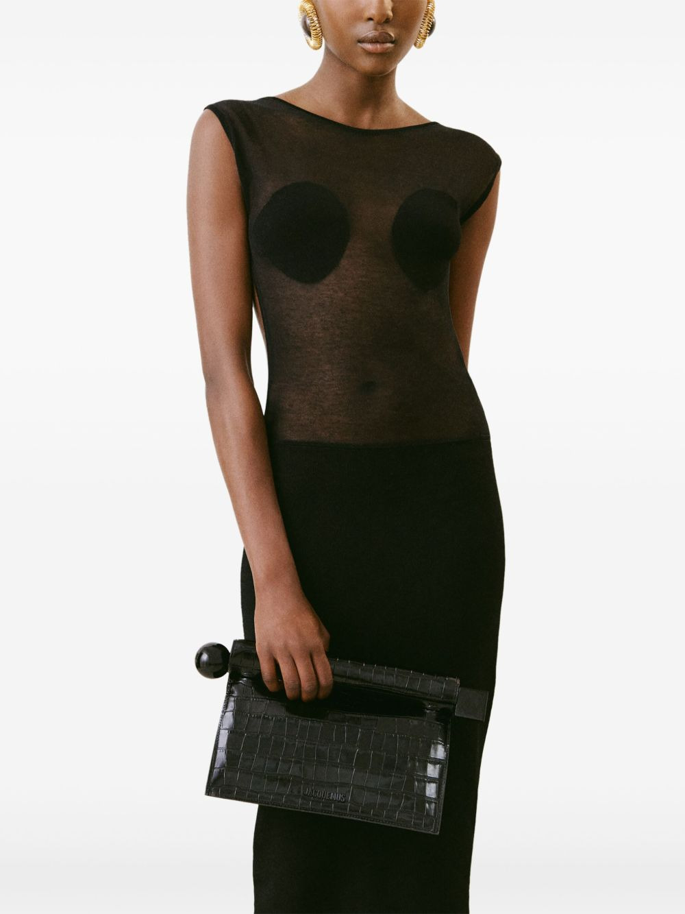 La Pochette Rond Carré clutch bag - 2