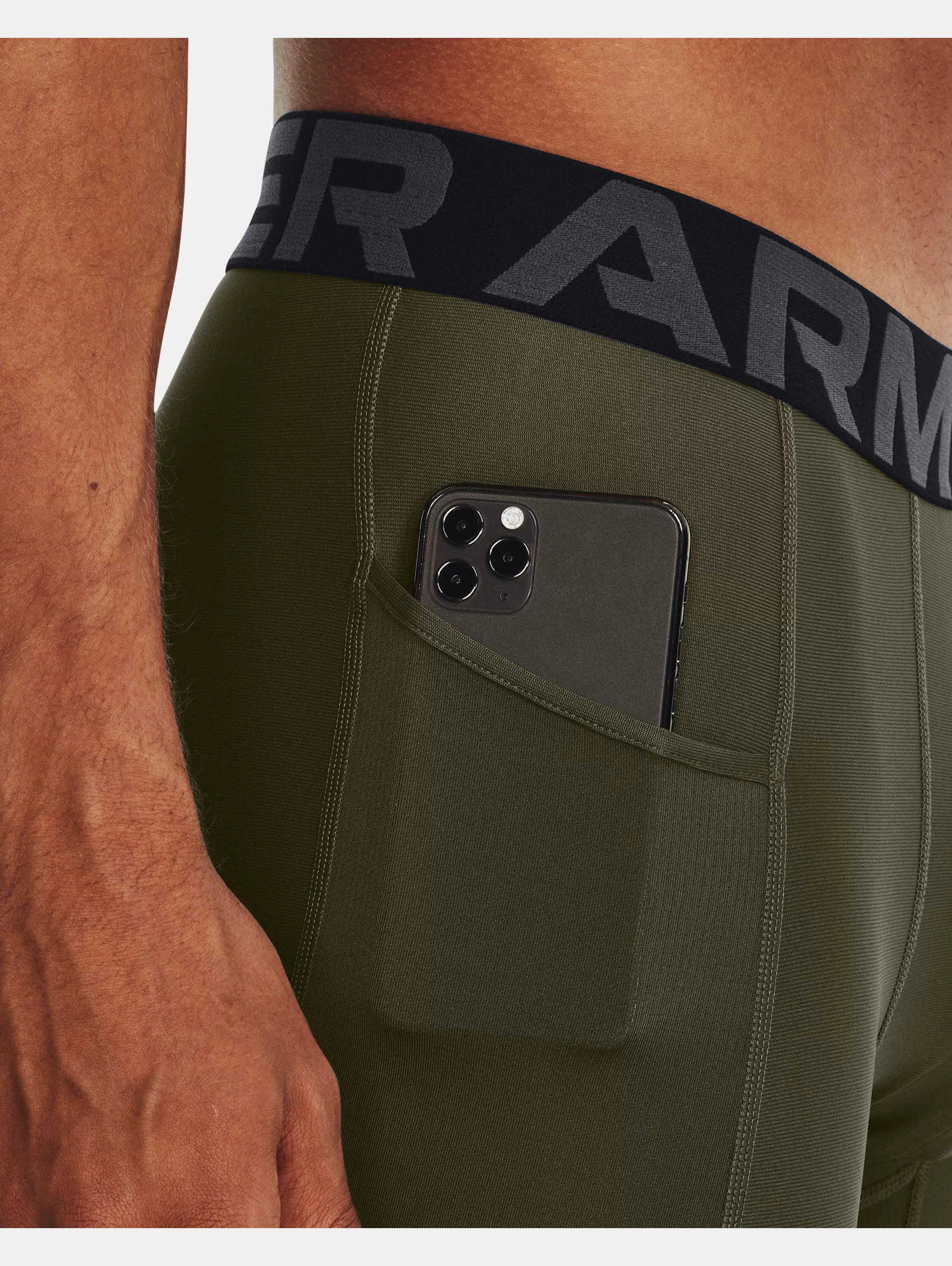 Men's HeatGear® Pocket Long Shorts - 6