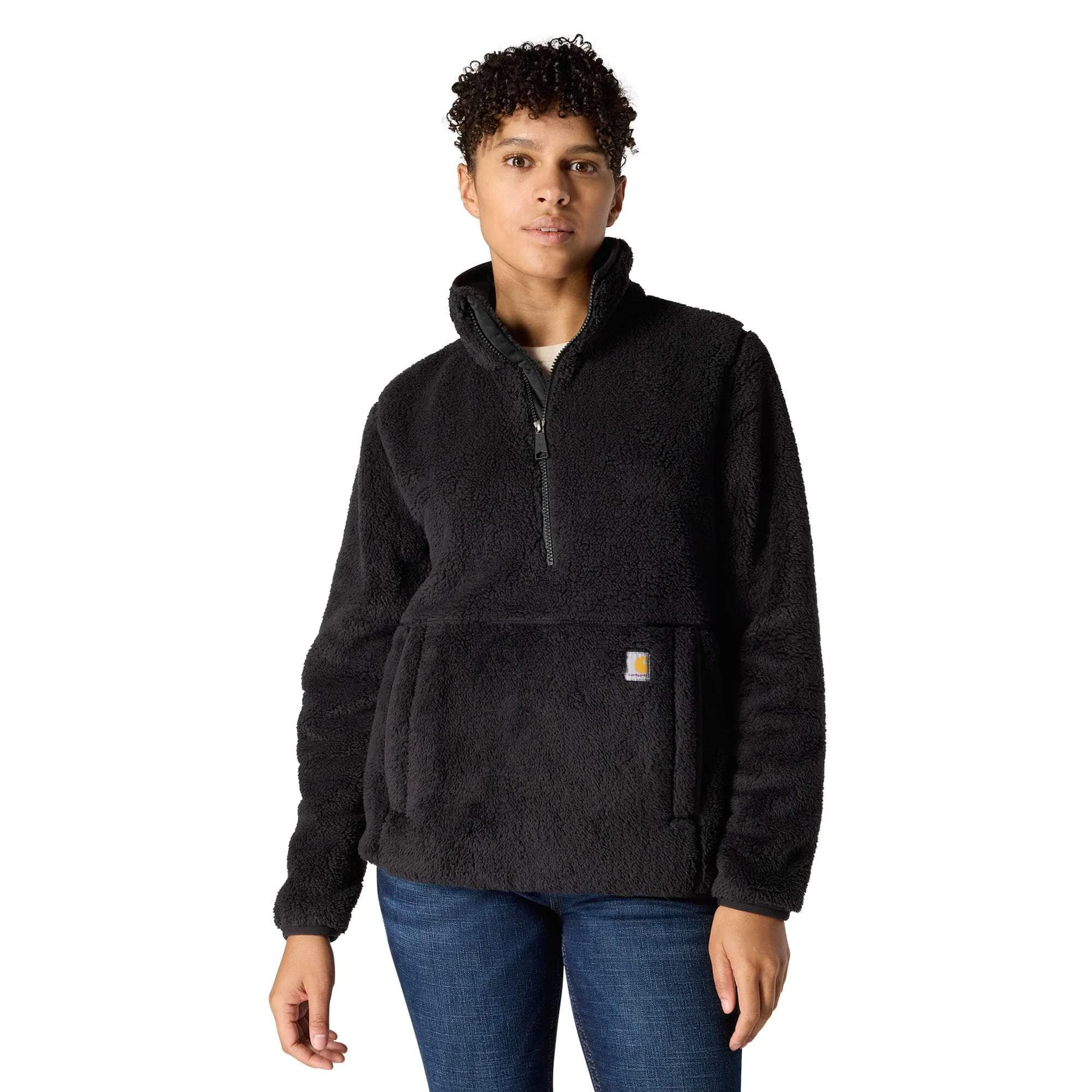 Women's Loose Fit Fleece Pullover - 3 Warmest Rating - 1