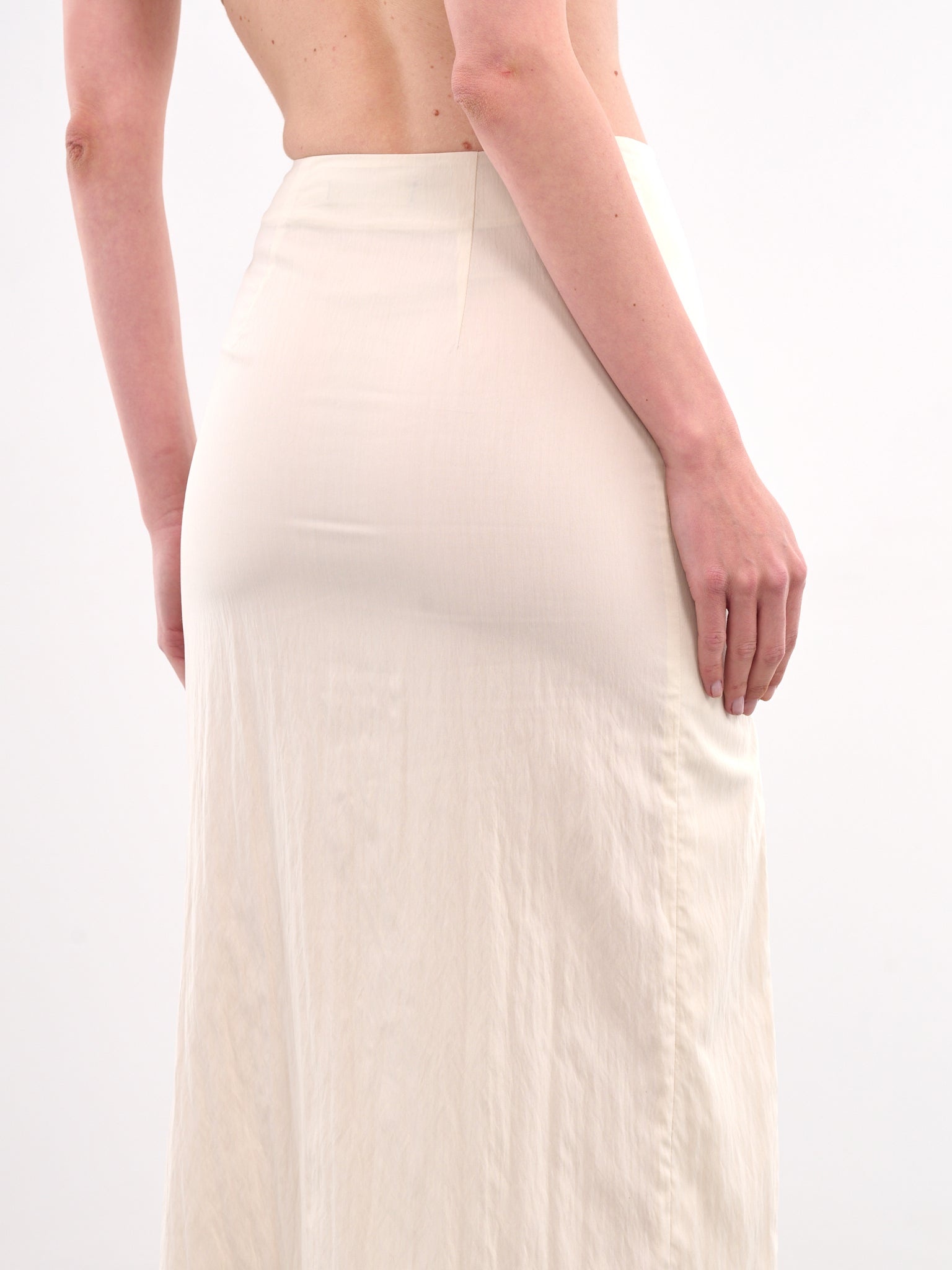 Cut-Out Midi Skirt - 4